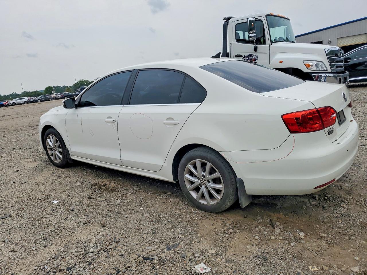 2013 Volkswagen Jetta Se Белый vin: 3VWDX7AJ1DM252742
