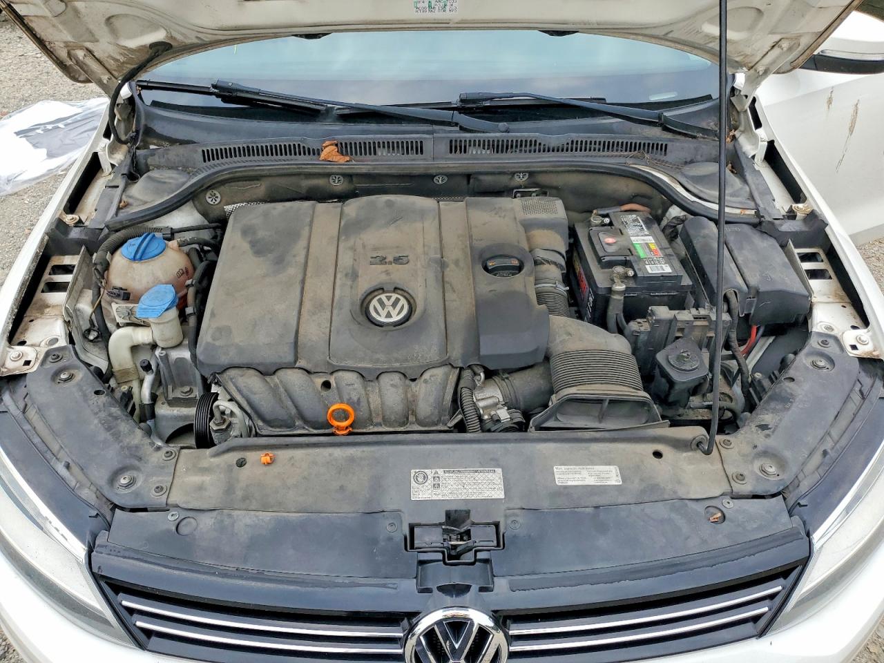 2013 Volkswagen Jetta Se Белый vin: 3VWDX7AJ1DM252742