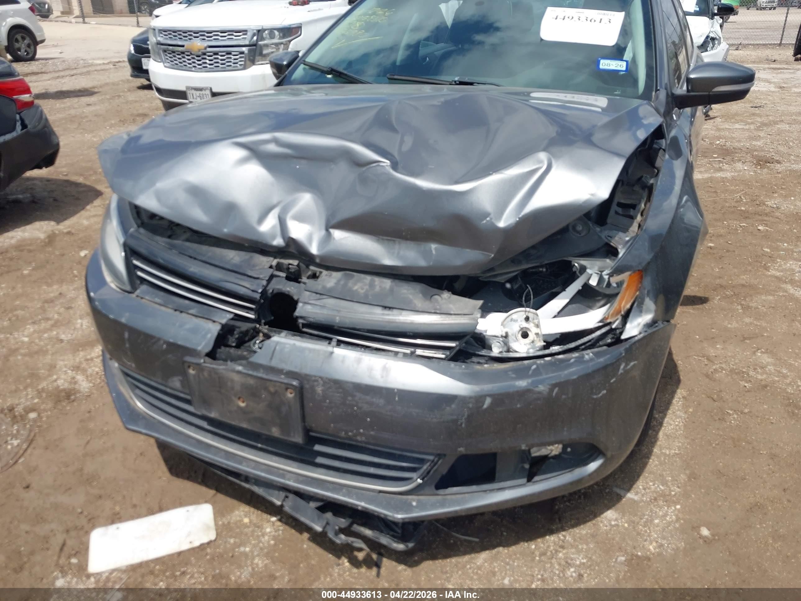 2013 Volkswagen Jetta 2.5l Se Gray vin: 3VWDX7AJ1DM435980