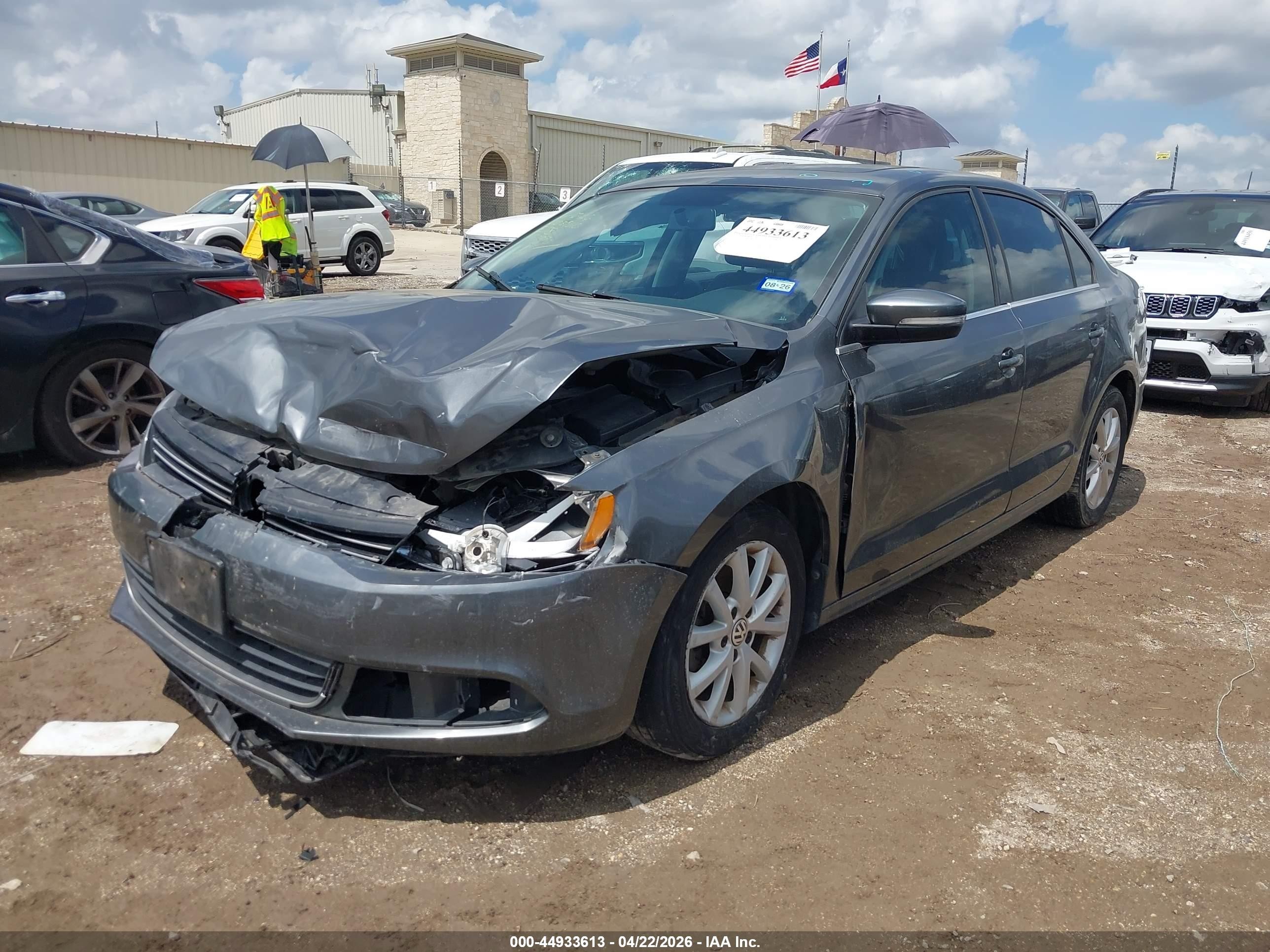 2013 Volkswagen Jetta 2.5l Se Gray vin: 3VWDX7AJ1DM435980