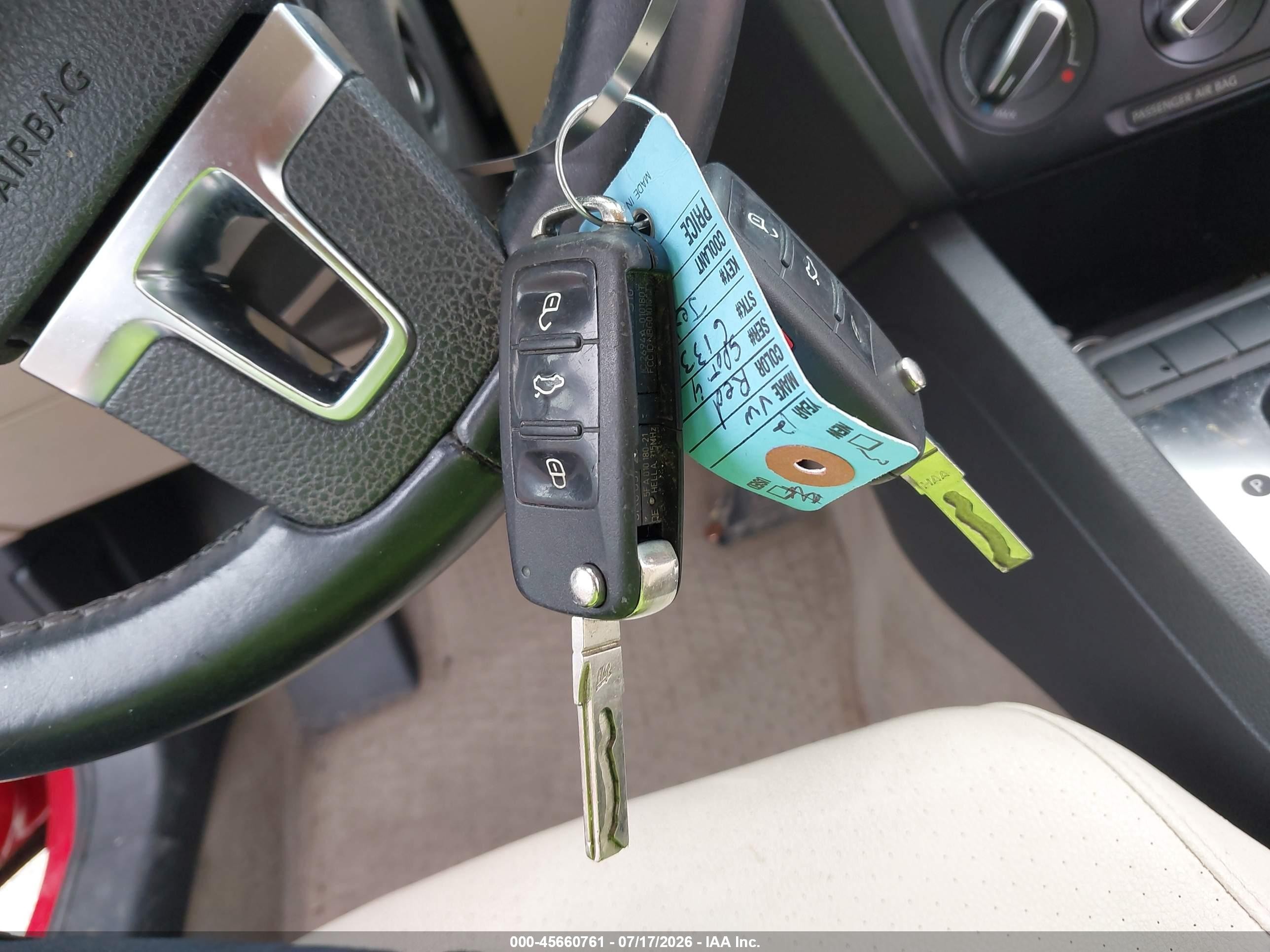 2012 Volkswagen Jetta 2.5l Se Красный vin: 3VWDX7AJ2CM307956