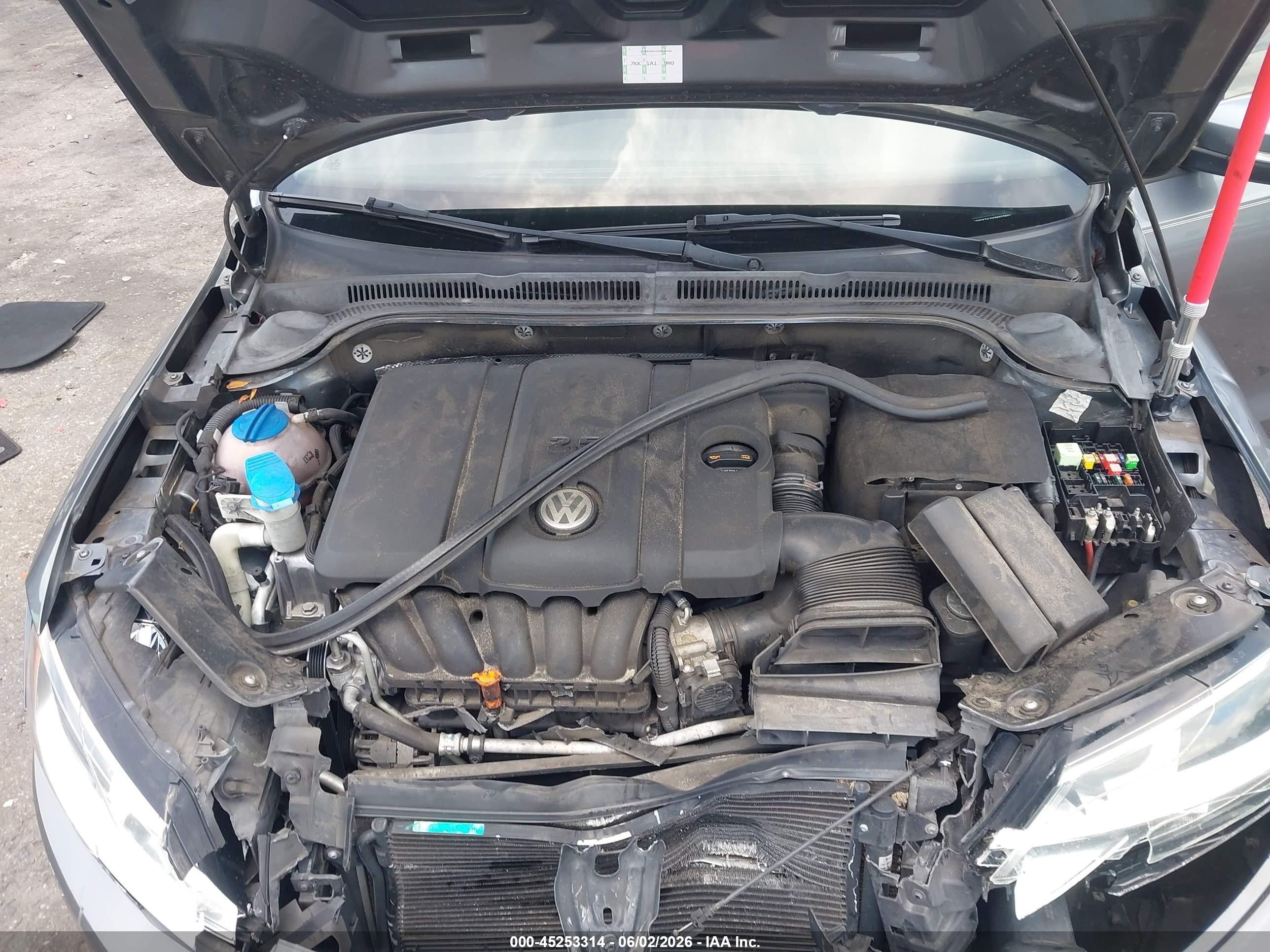 2012 Volkswagen Jetta 2.5l Se Серый vin: 3VWDX7AJ2CM327902