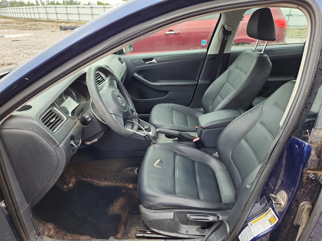 2012 Volkswagen Jetta Se Синий vin: 3VWDX7AJ2CM352248