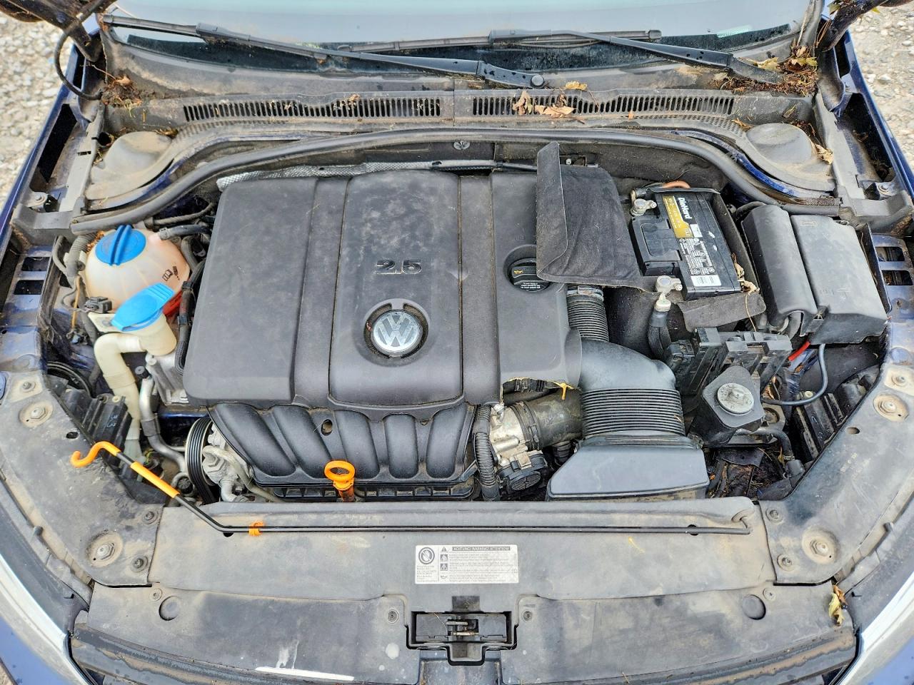 2012 Volkswagen Jetta Se Синий vin: 3VWDX7AJ2CM352248