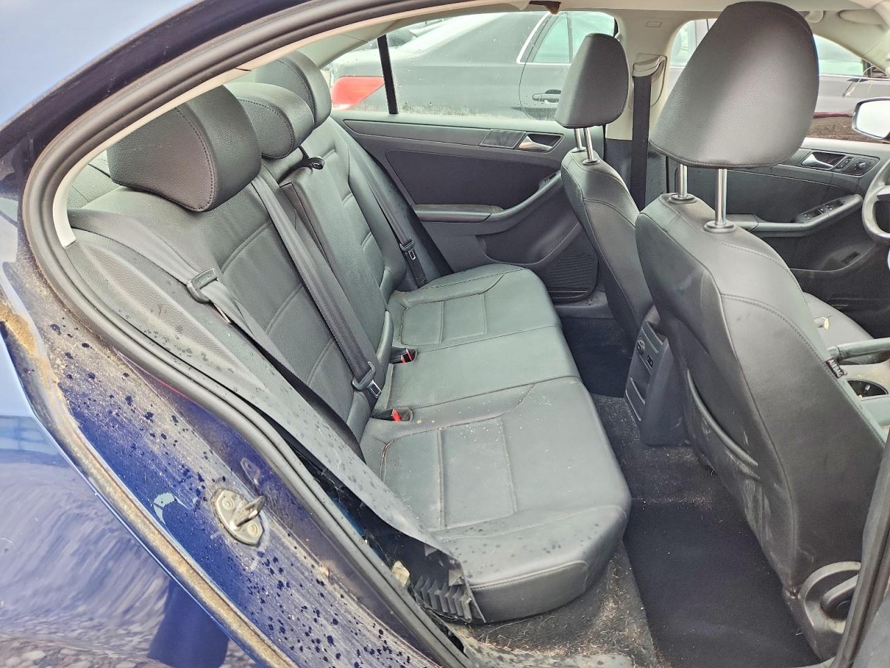 2012 Volkswagen Jetta Se Синий vin: 3VWDX7AJ2CM352248