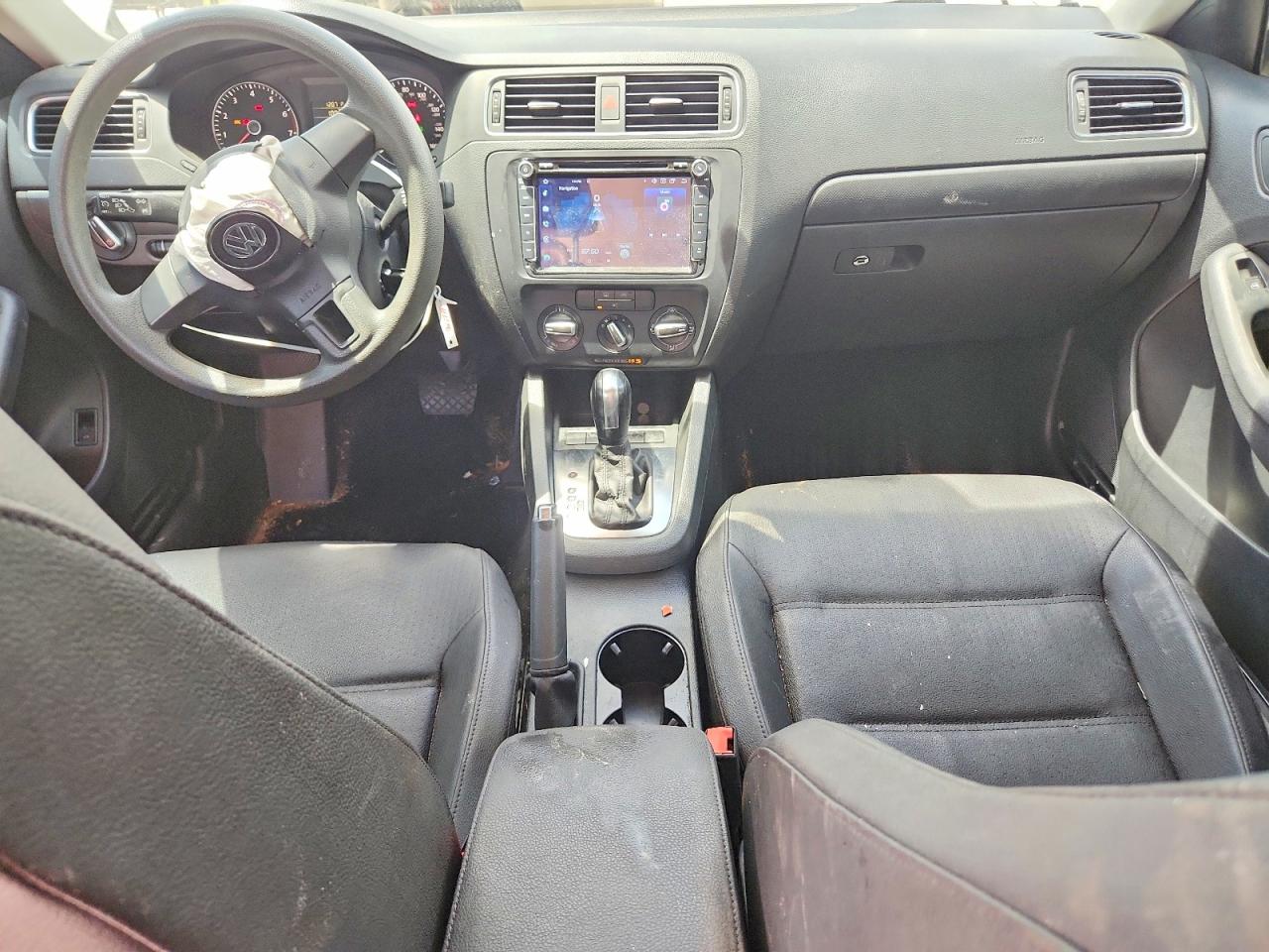 2012 Volkswagen Jetta Se White vin: 3VWDX7AJ2CM387971