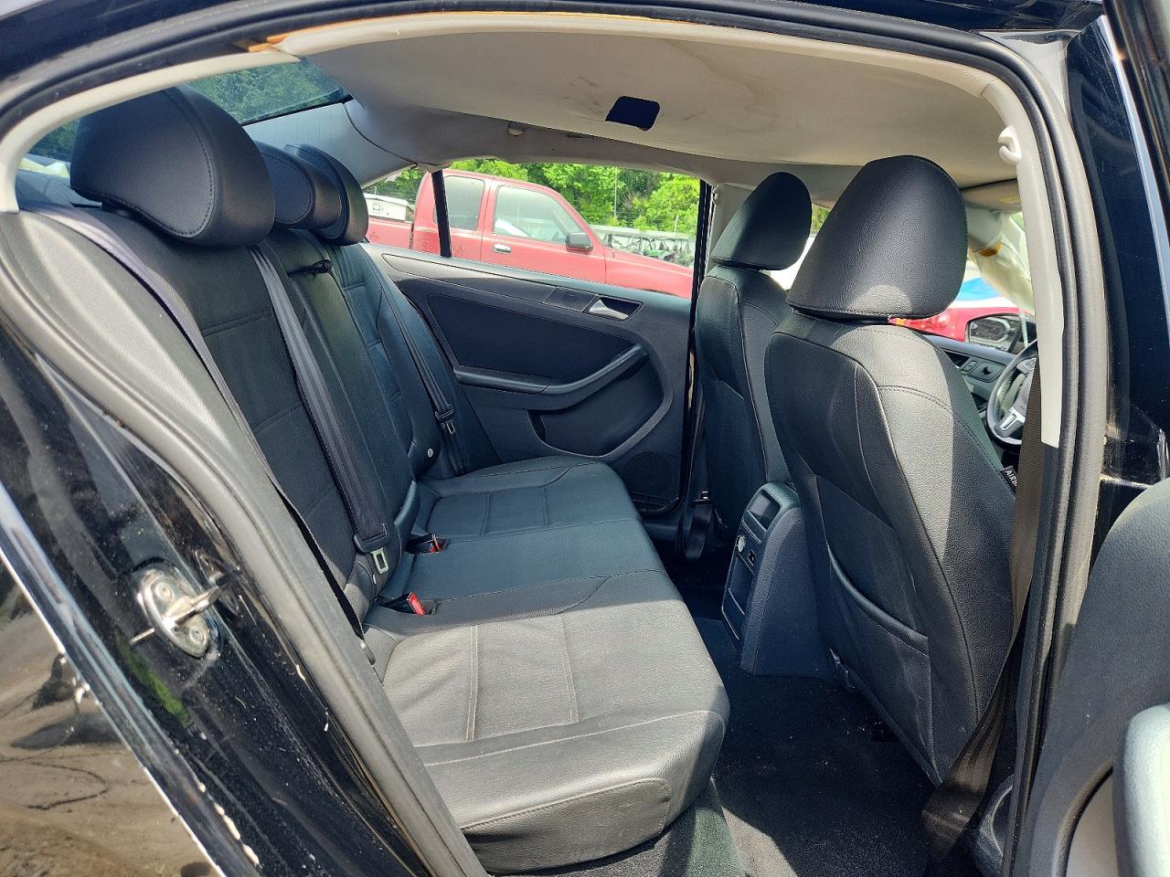 2012 Volkswagen Jetta Se Black vin: 3VWDX7AJ2CM391227