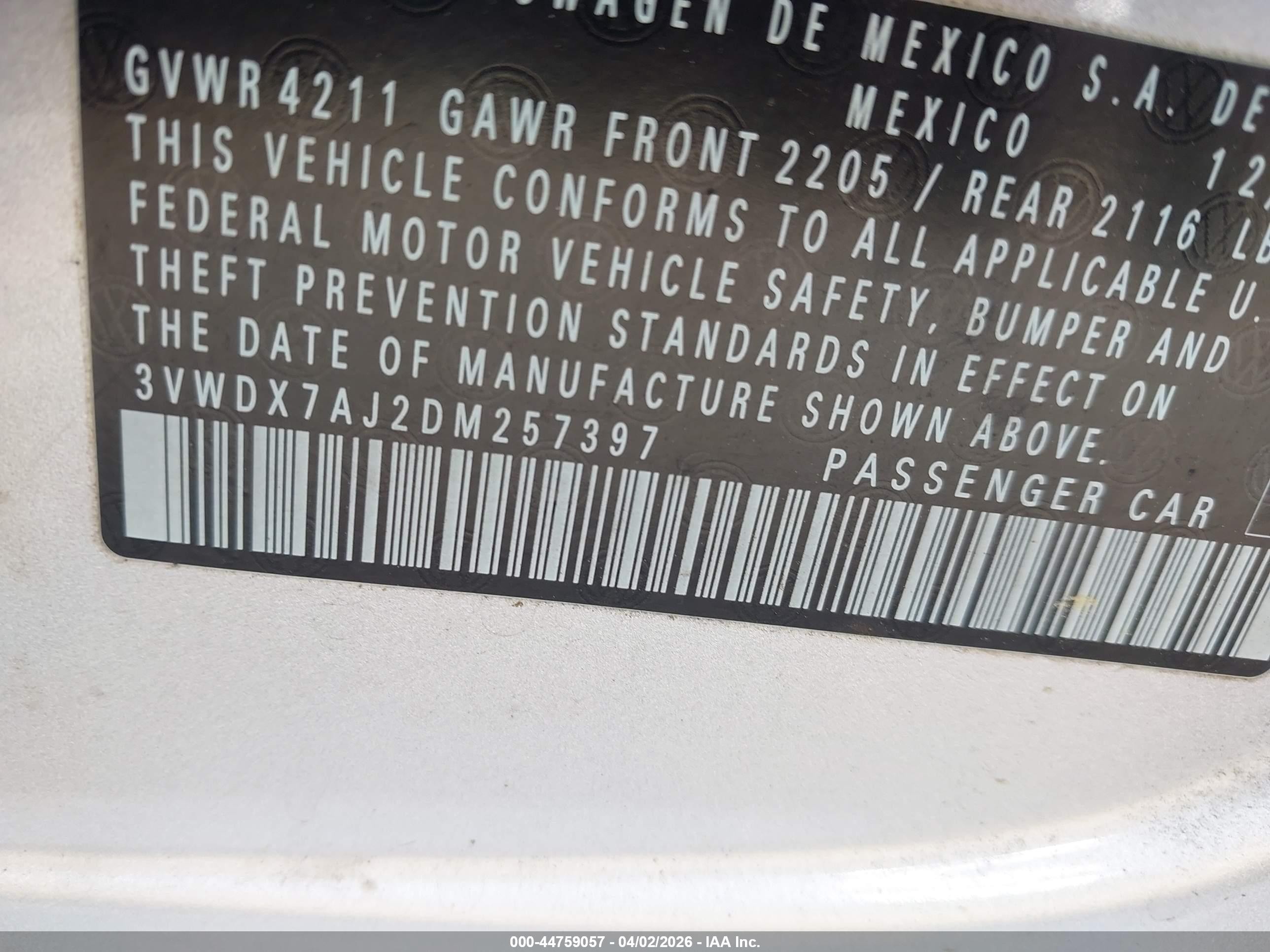 2013 Volkswagen Jetta Se Серебряный vin: 3VWDX7AJ2DM257397