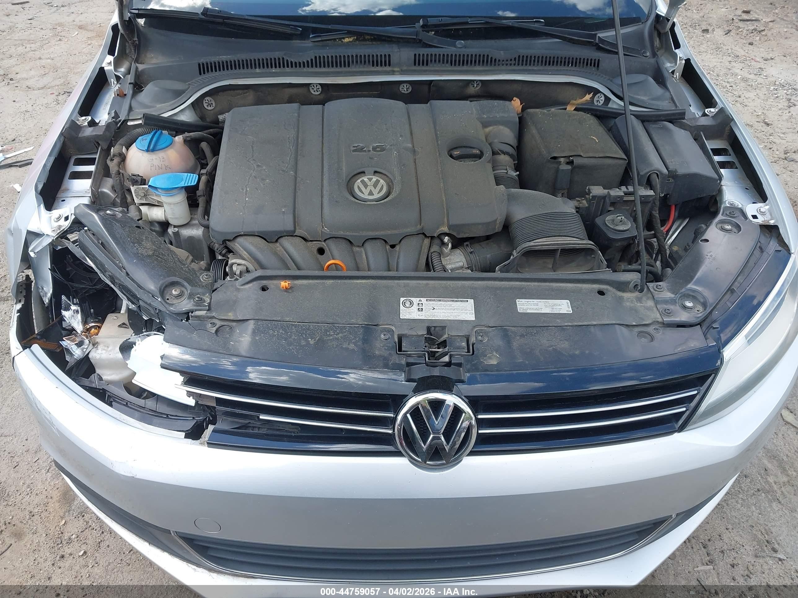 2013 Volkswagen Jetta Se Серебряный vin: 3VWDX7AJ2DM257397