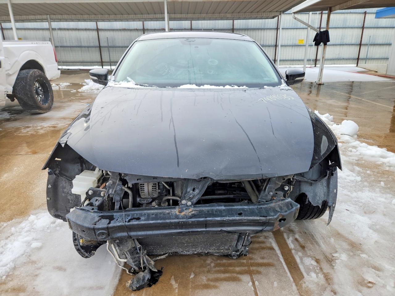 2013 Volkswagen Jetta Se Black vin: 3VWDX7AJ2DM350467