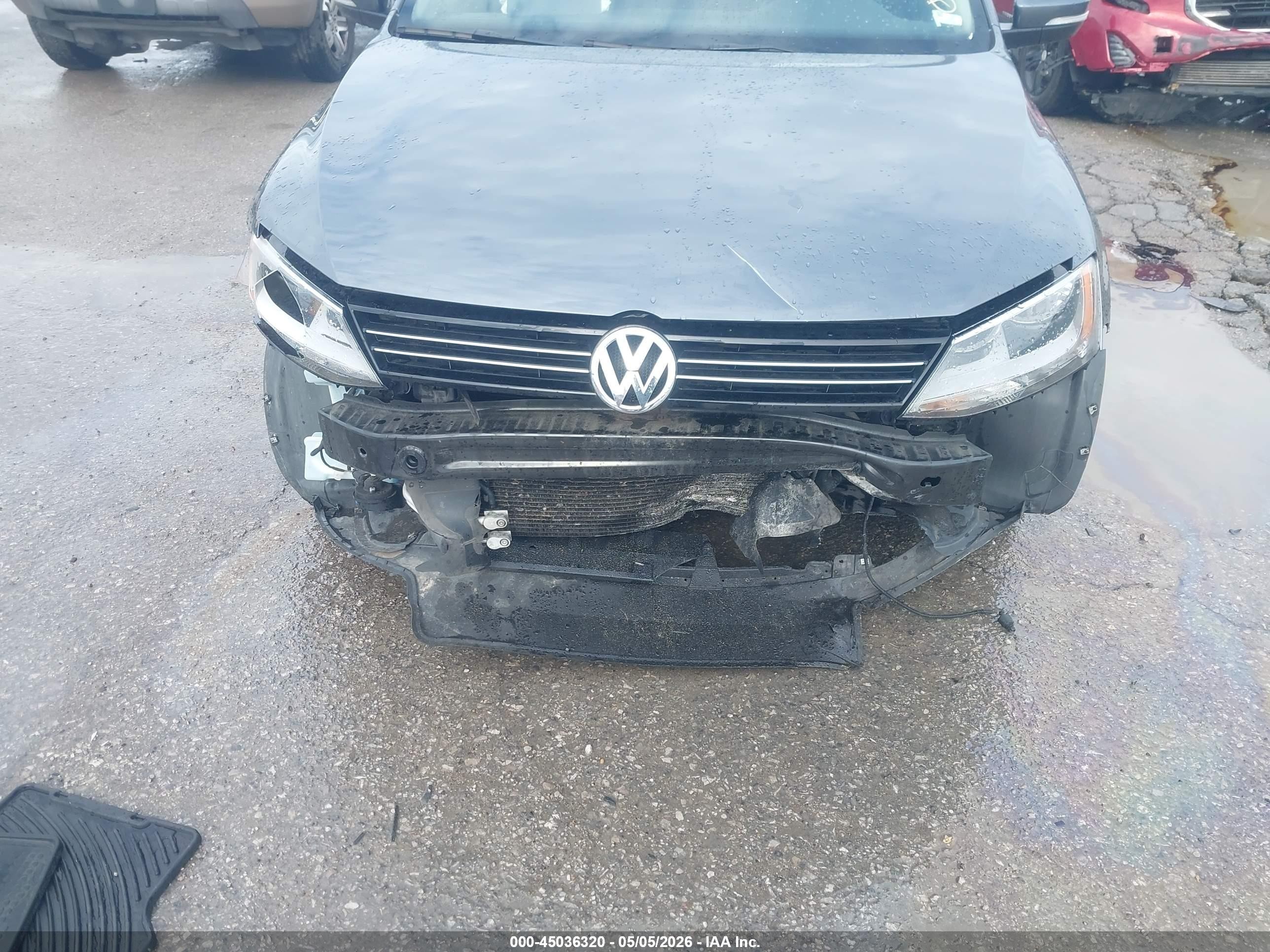 2013 Volkswagen Jetta 2.5l Se Gray vin: 3VWDX7AJ2DM383999