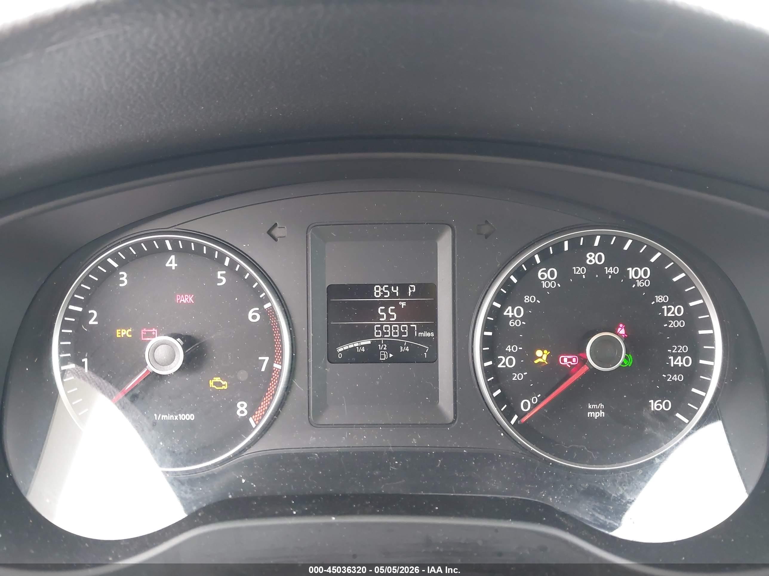 2013 Volkswagen Jetta 2.5l Se Gray vin: 3VWDX7AJ2DM383999