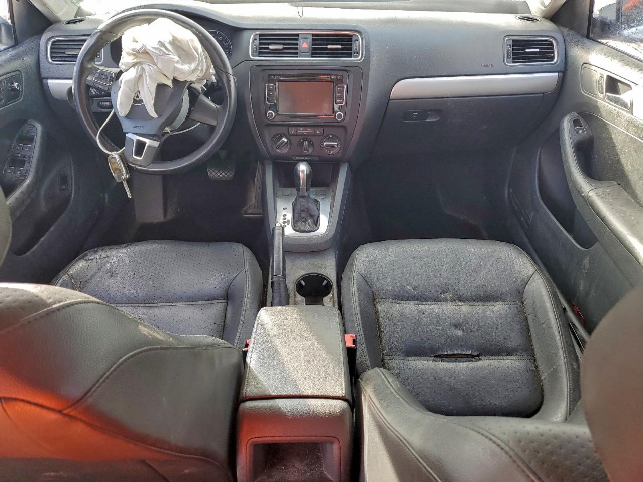 2013 Volkswagen Jetta Se White vin: 3VWDX7AJ2DM391083