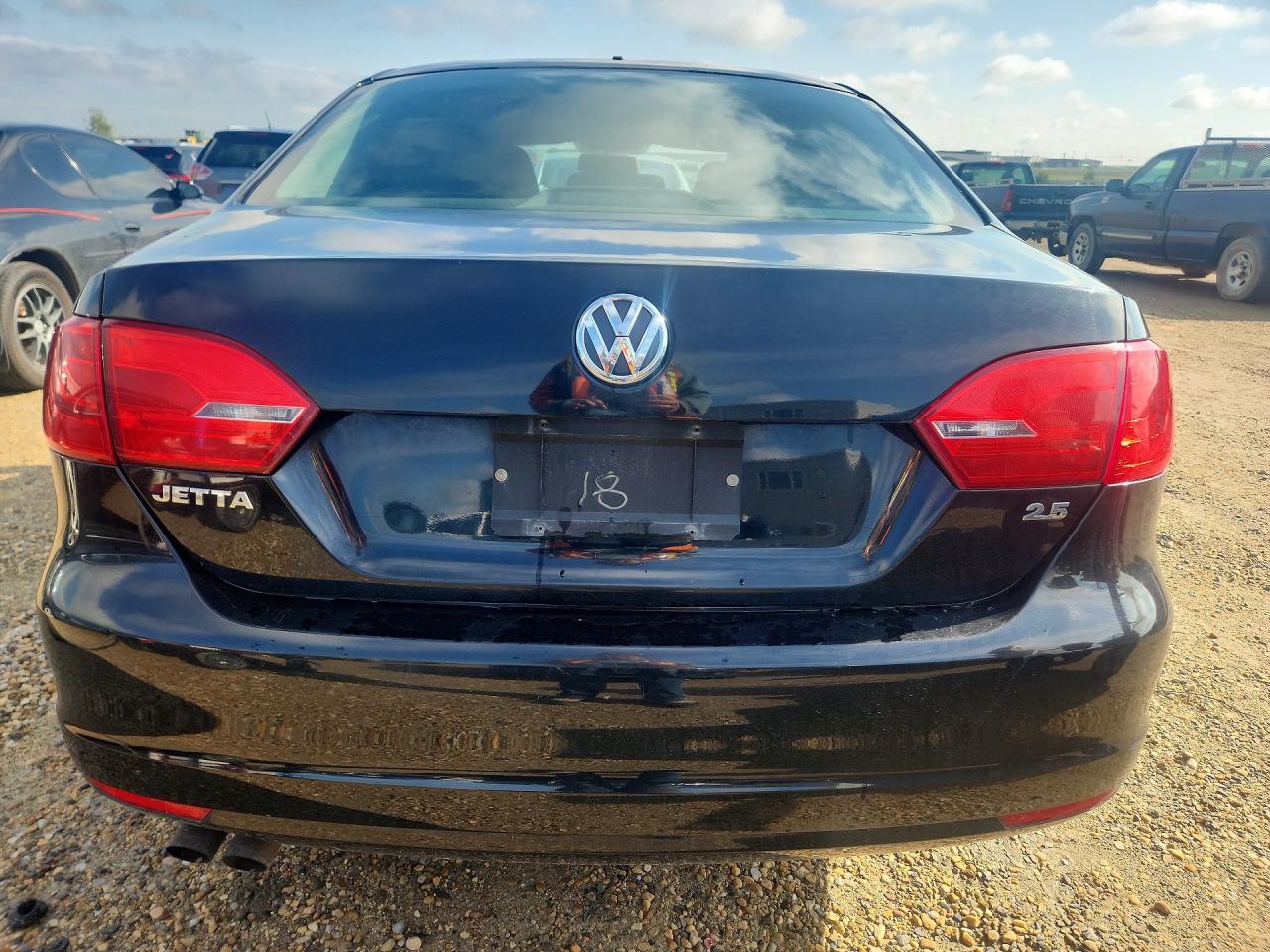 2013 Volkswagen Jetta Black vin: 3VWDX7AJ2DM399345