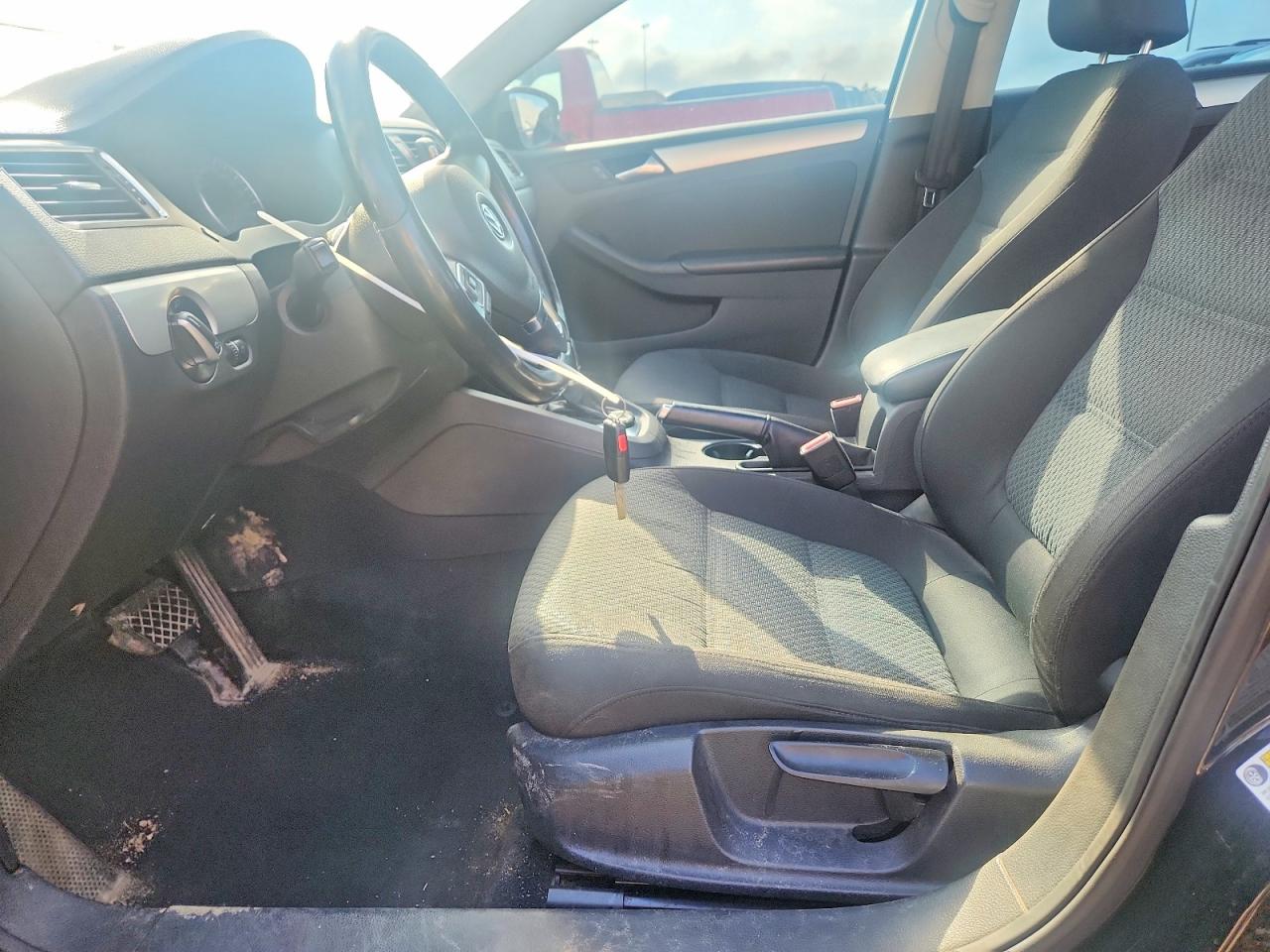 2013 Volkswagen Jetta Black vin: 3VWDX7AJ2DM399345