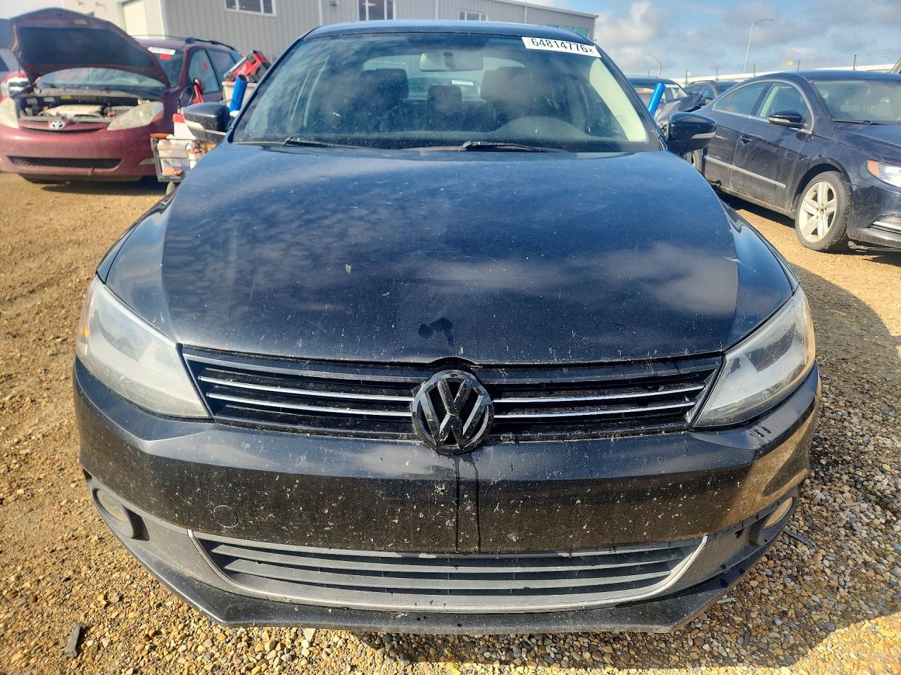 2013 Volkswagen Jetta Black vin: 3VWDX7AJ2DM399345