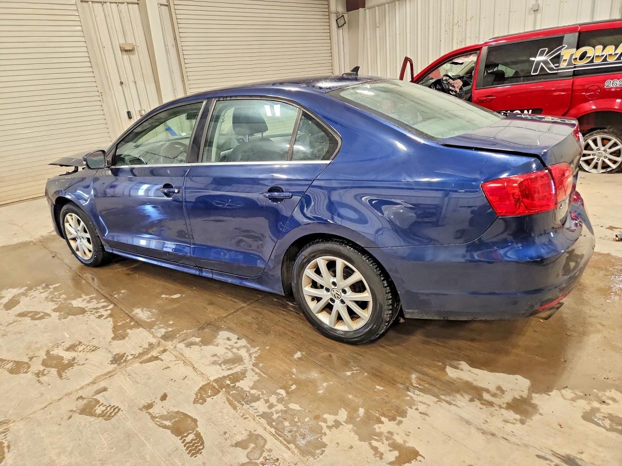 2013 Volkswagen Jetta Se Синий vin: 3VWDX7AJ2DM428987