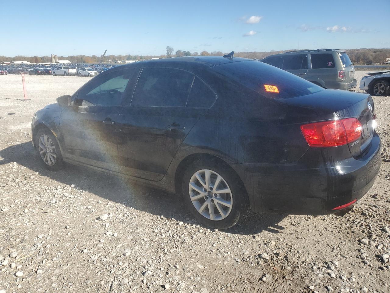 2011 Volkswagen Jetta Se Black vin: 3VWDX7AJ3BM080985