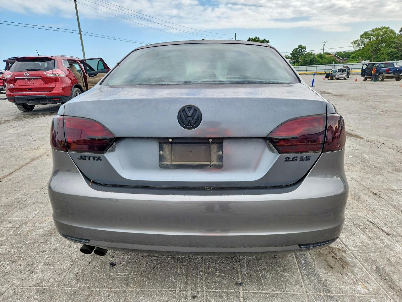 2011 Volkswagen Jetta Se Charcoal vin: 3VWDX7AJ3BM346862