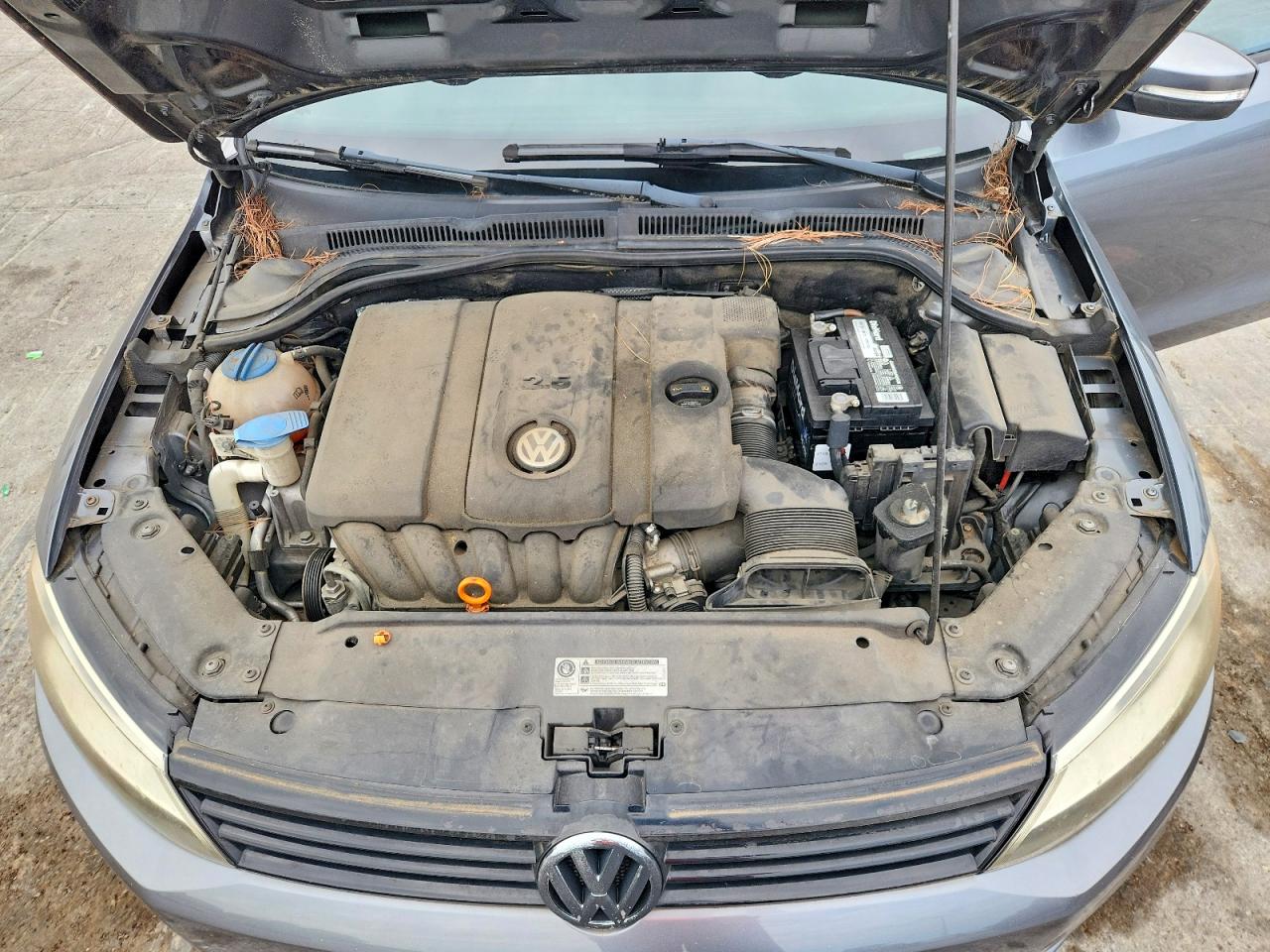 2011 Volkswagen Jetta Se Charcoal vin: 3VWDX7AJ3BM346862