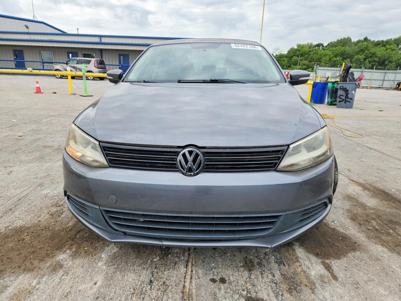 2011 Volkswagen Jetta Se Charcoal vin: 3VWDX7AJ3BM346862