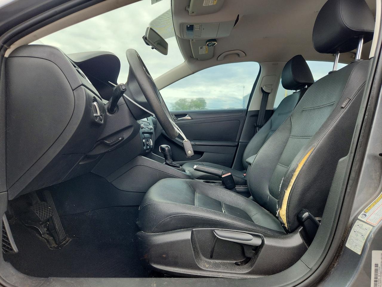 2011 Volkswagen Jetta Se Charcoal vin: 3VWDX7AJ3BM346862