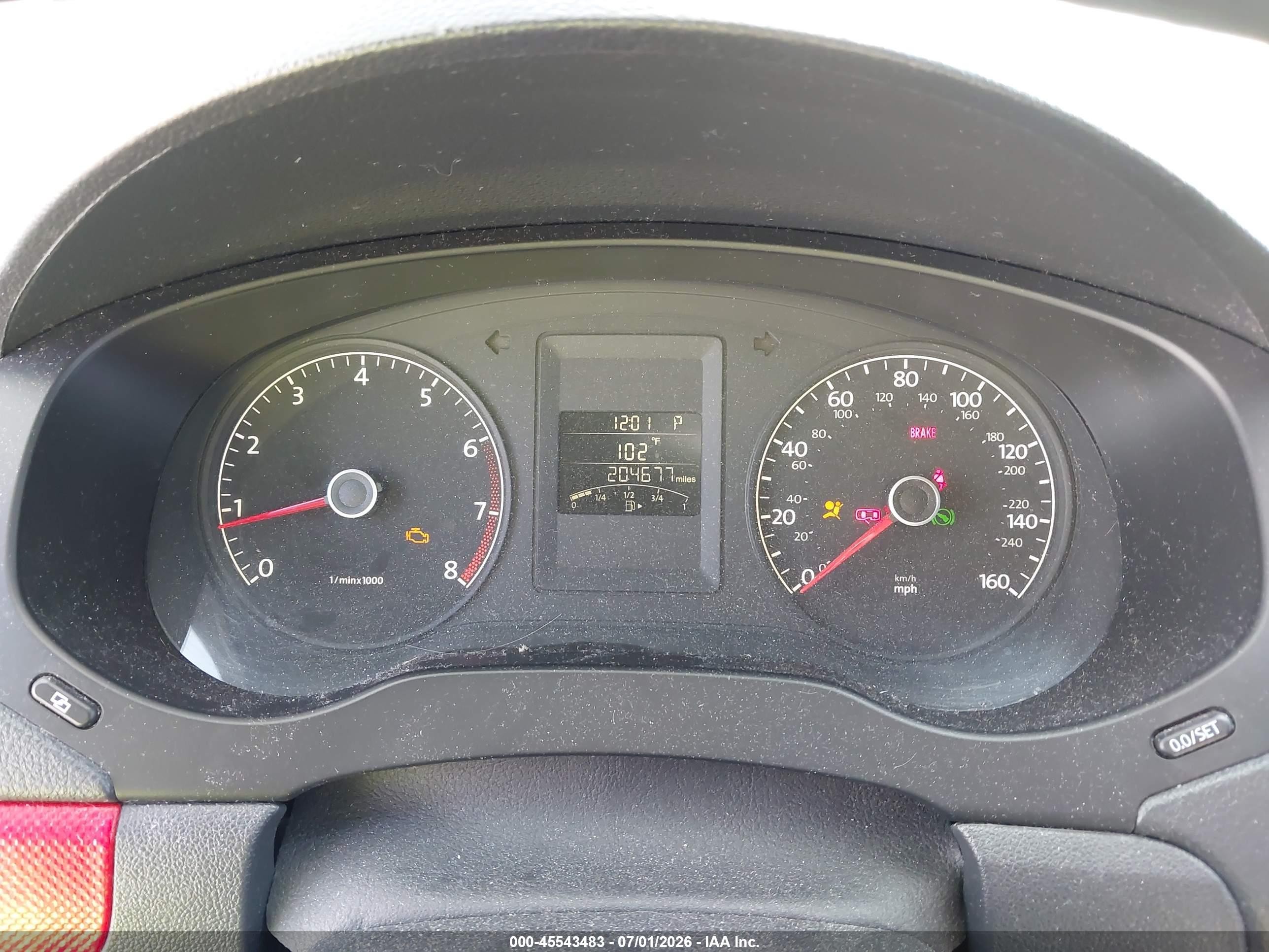 2011 Volkswagen Jetta 2.5l Se Red vin: 3VWDX7AJ3BM373396