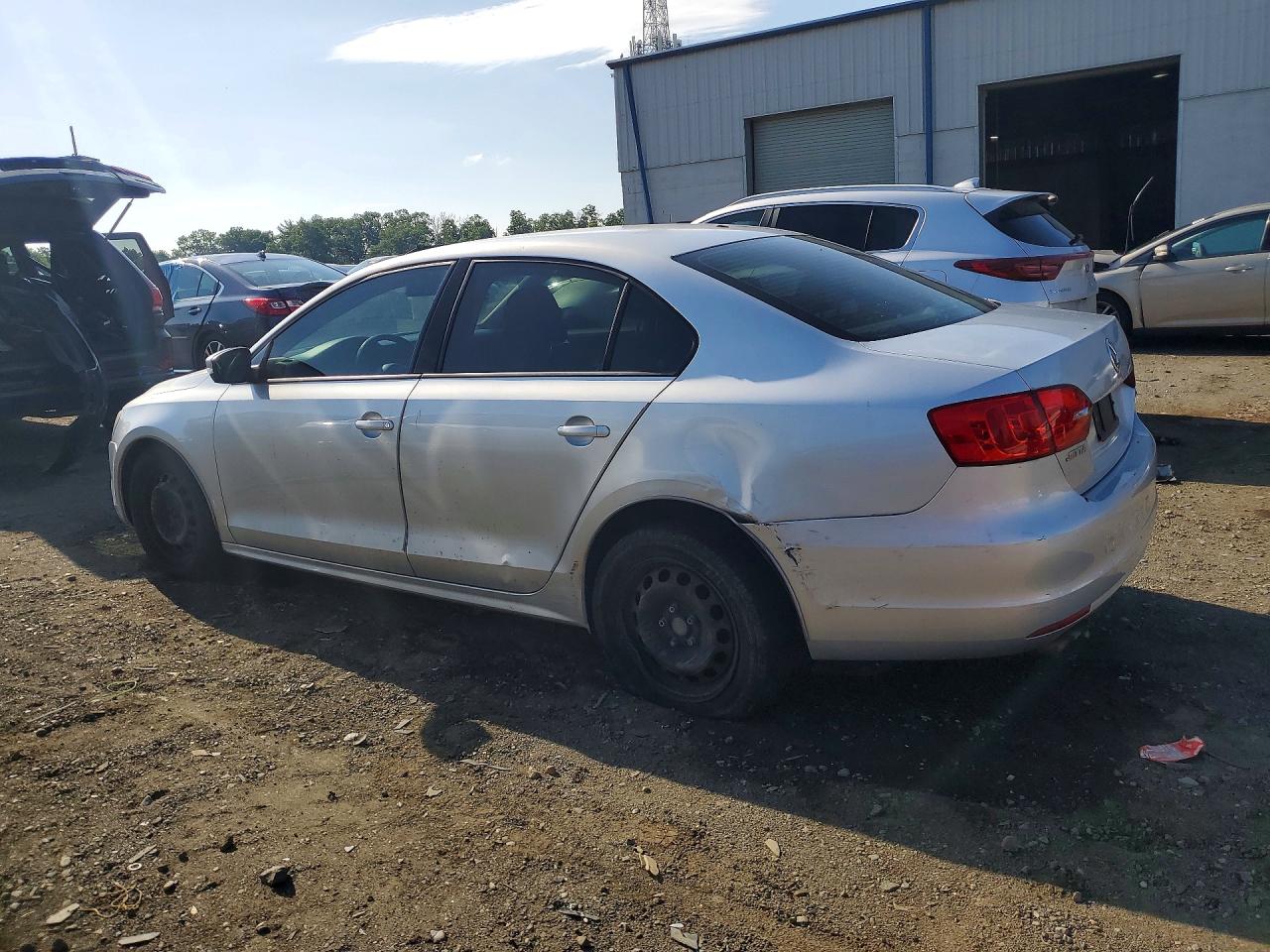 2011 Volkswagen Jetta Se Серебряный vin: 3VWDX7AJ3BM393437