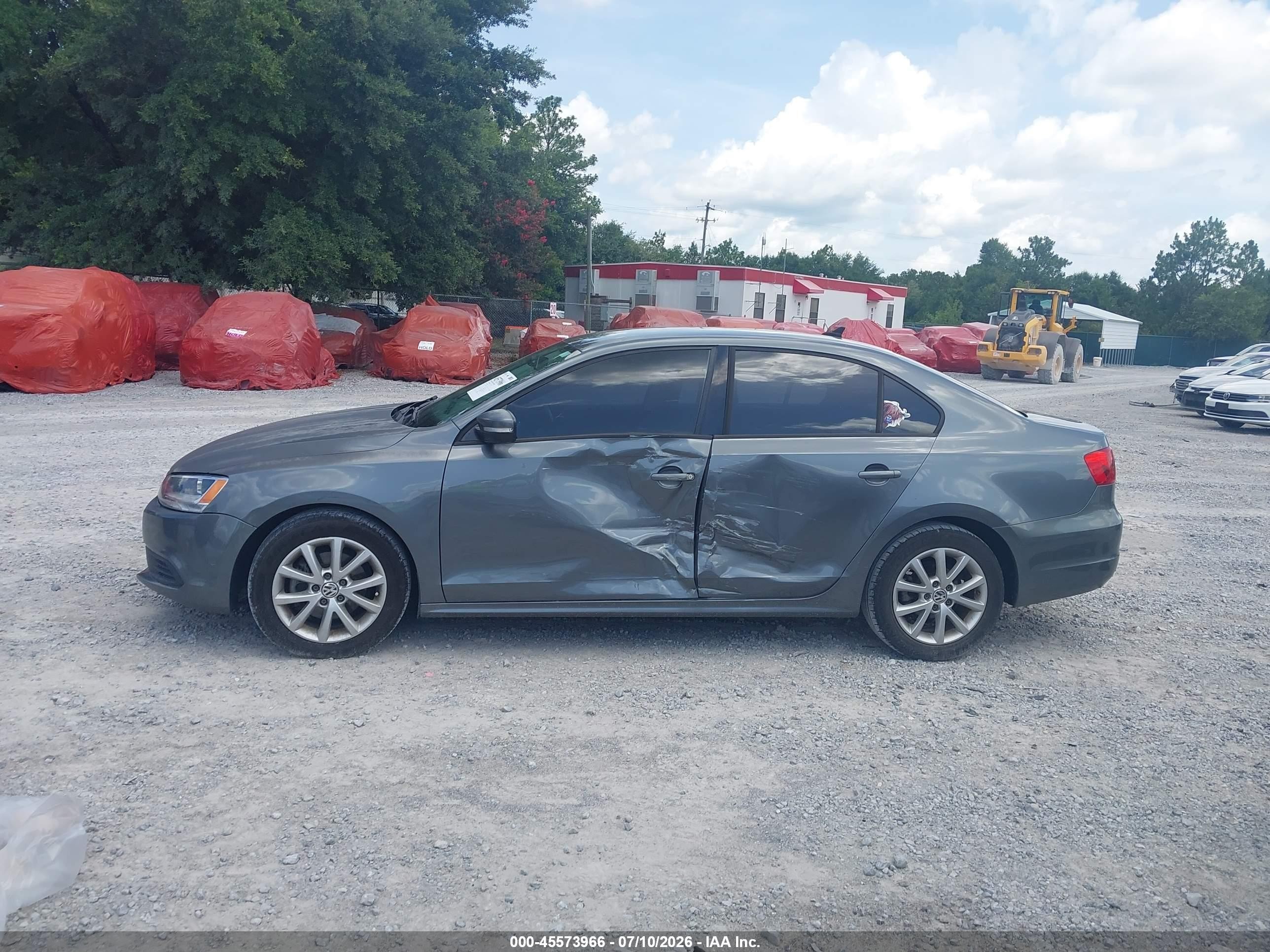 2012 Volkswagen Jetta 2.5l Se Gray vin: 3VWDX7AJ3CM107085