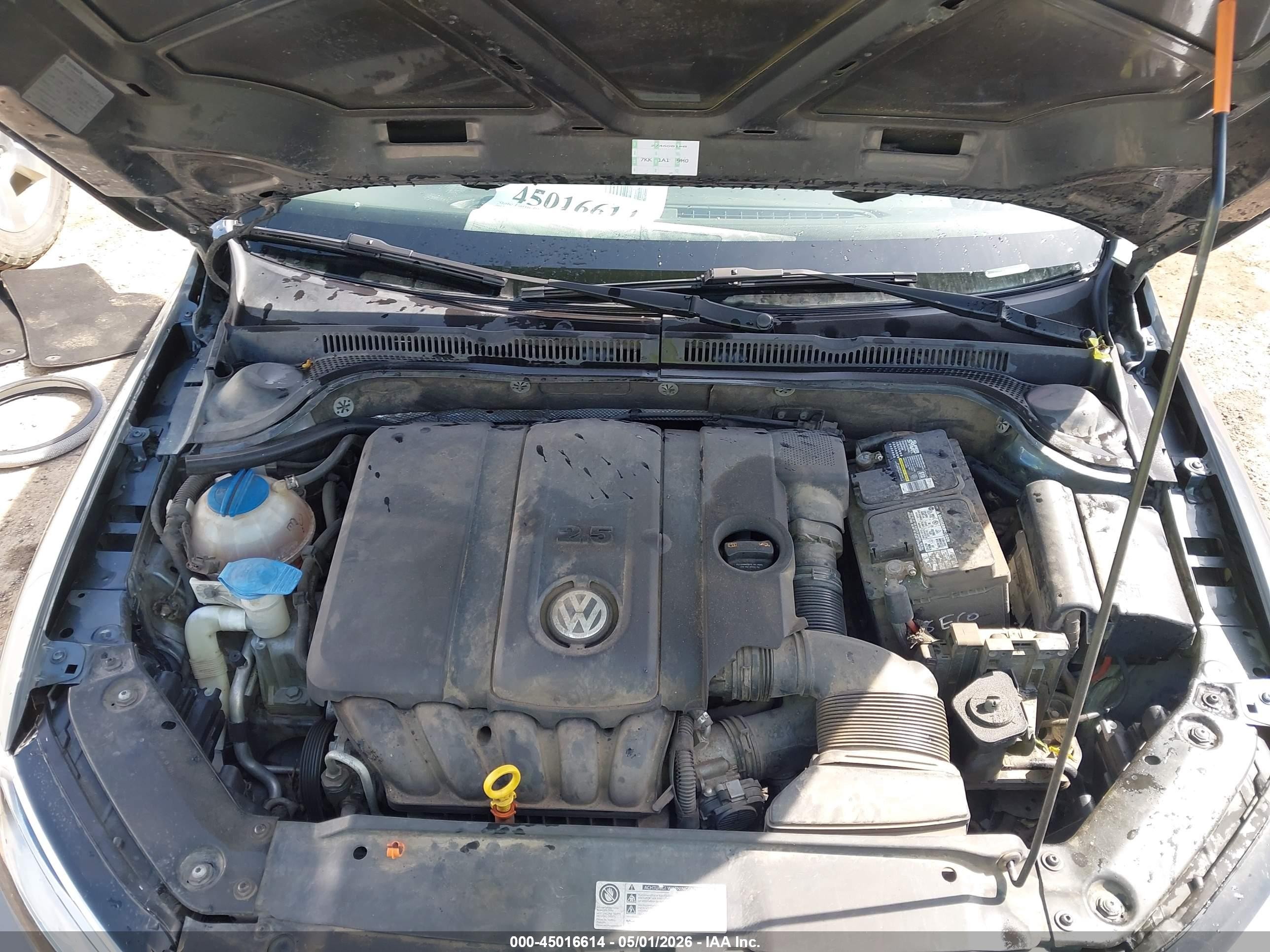 2012 Volkswagen Jetta 2.5l Se Gray vin: 3VWDX7AJ3CM300885