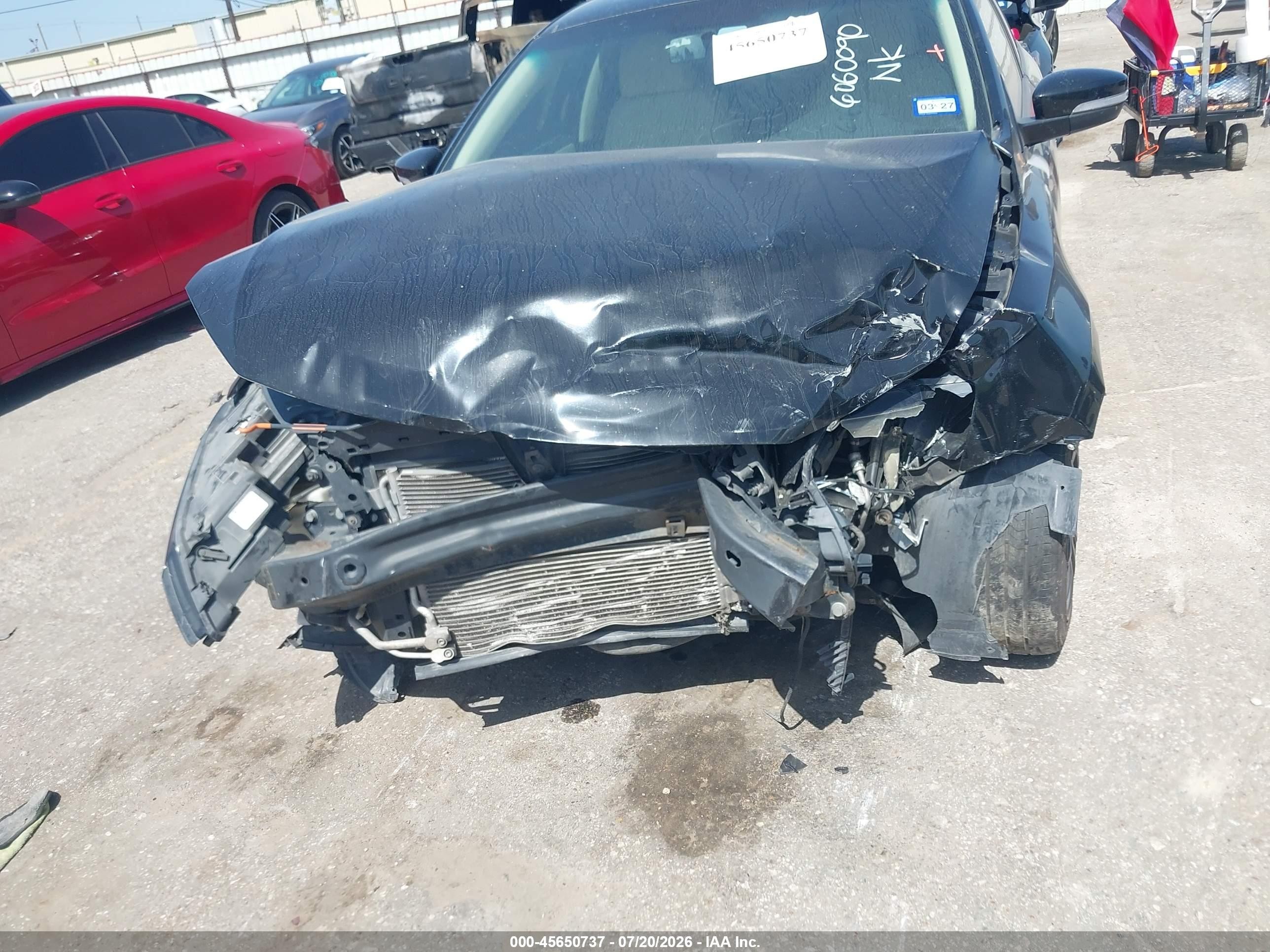 2012 Volkswagen Jetta 2.5l Se Black vin: 3VWDX7AJ3CM330159