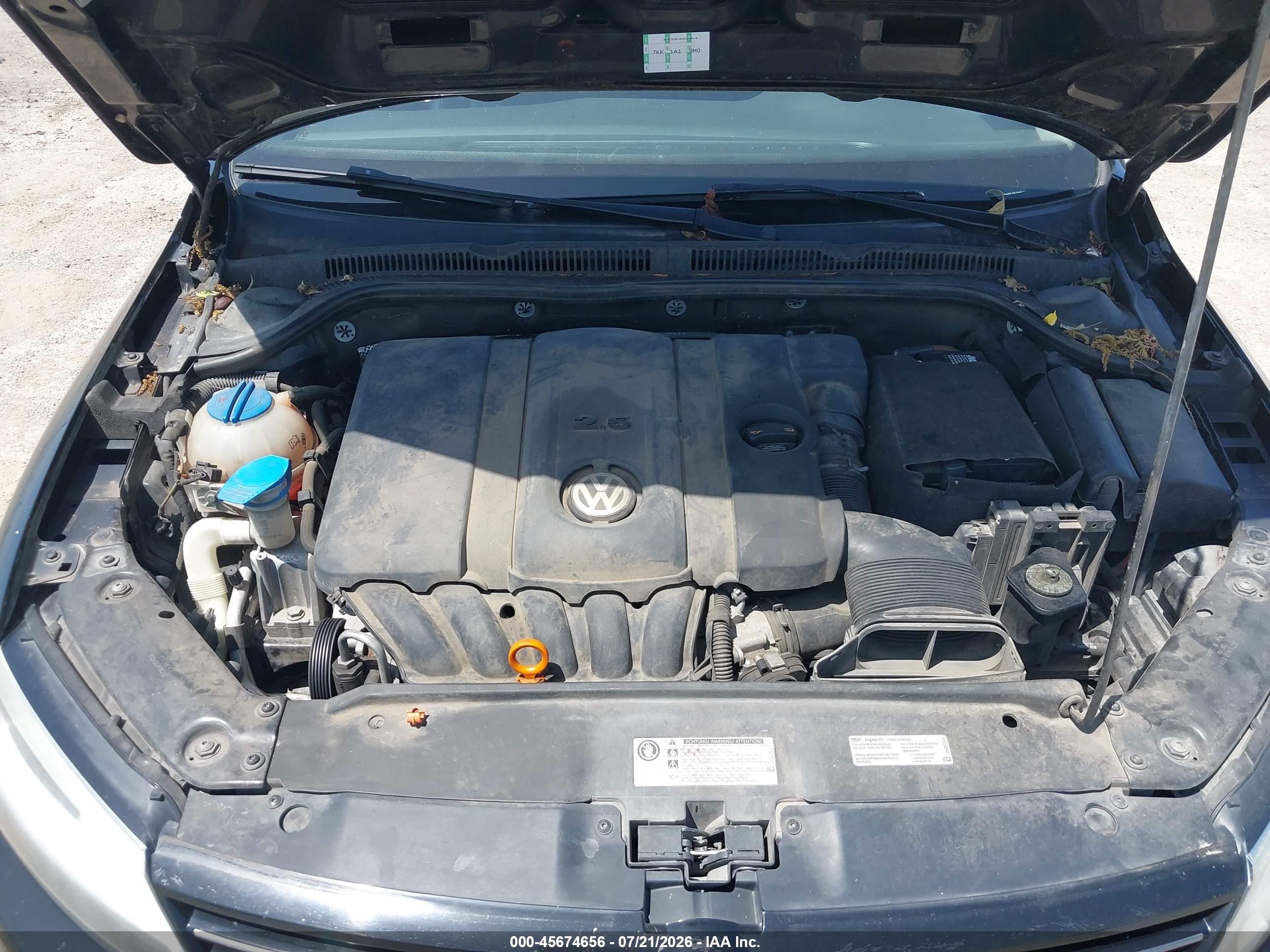 2013 Volkswagen Jetta 2.5l Se Черный vin: 3VWDX7AJ3DM370758