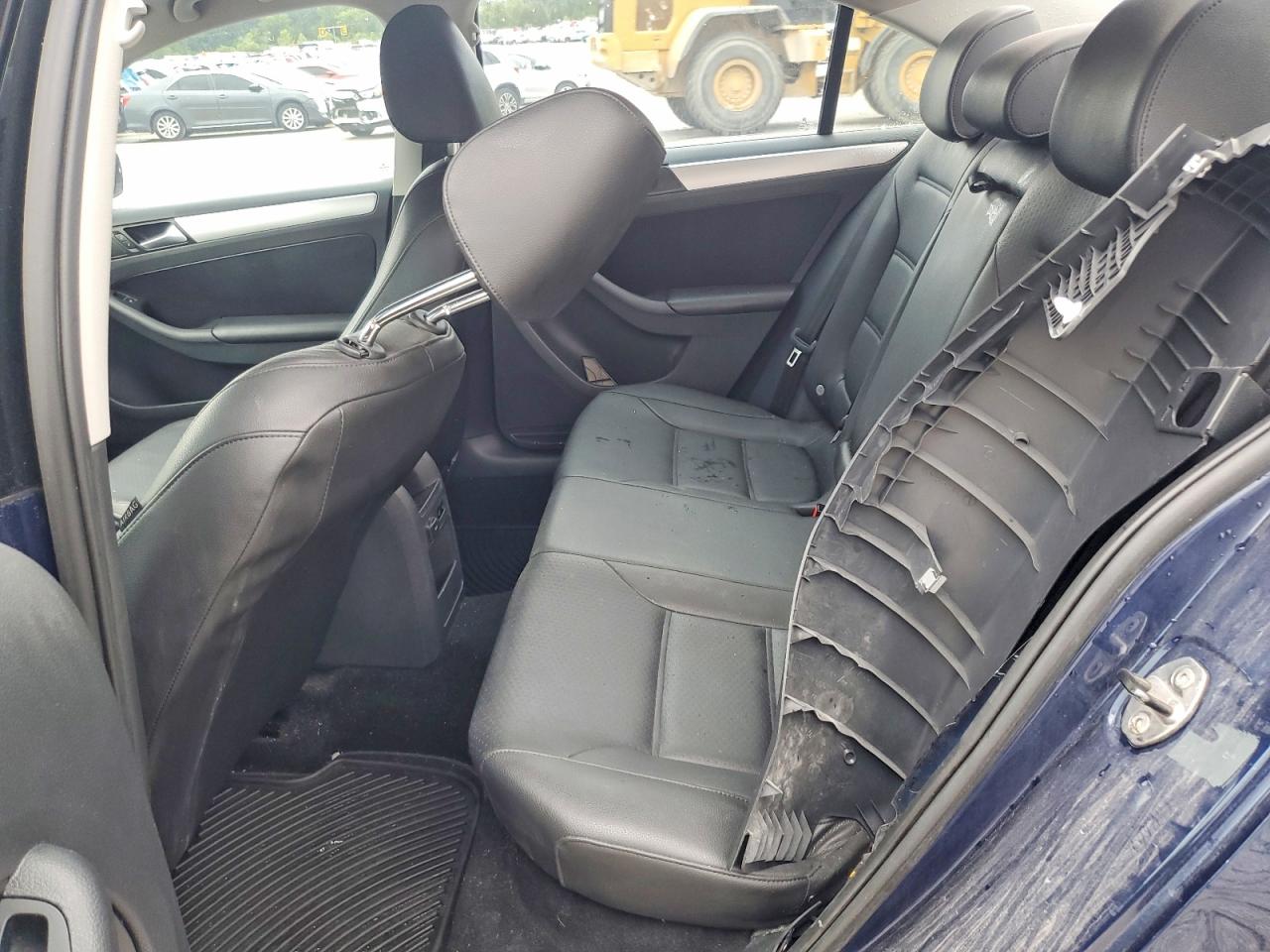 2013 Volkswagen Jetta Se Blue vin: 3VWDX7AJ3DM451369