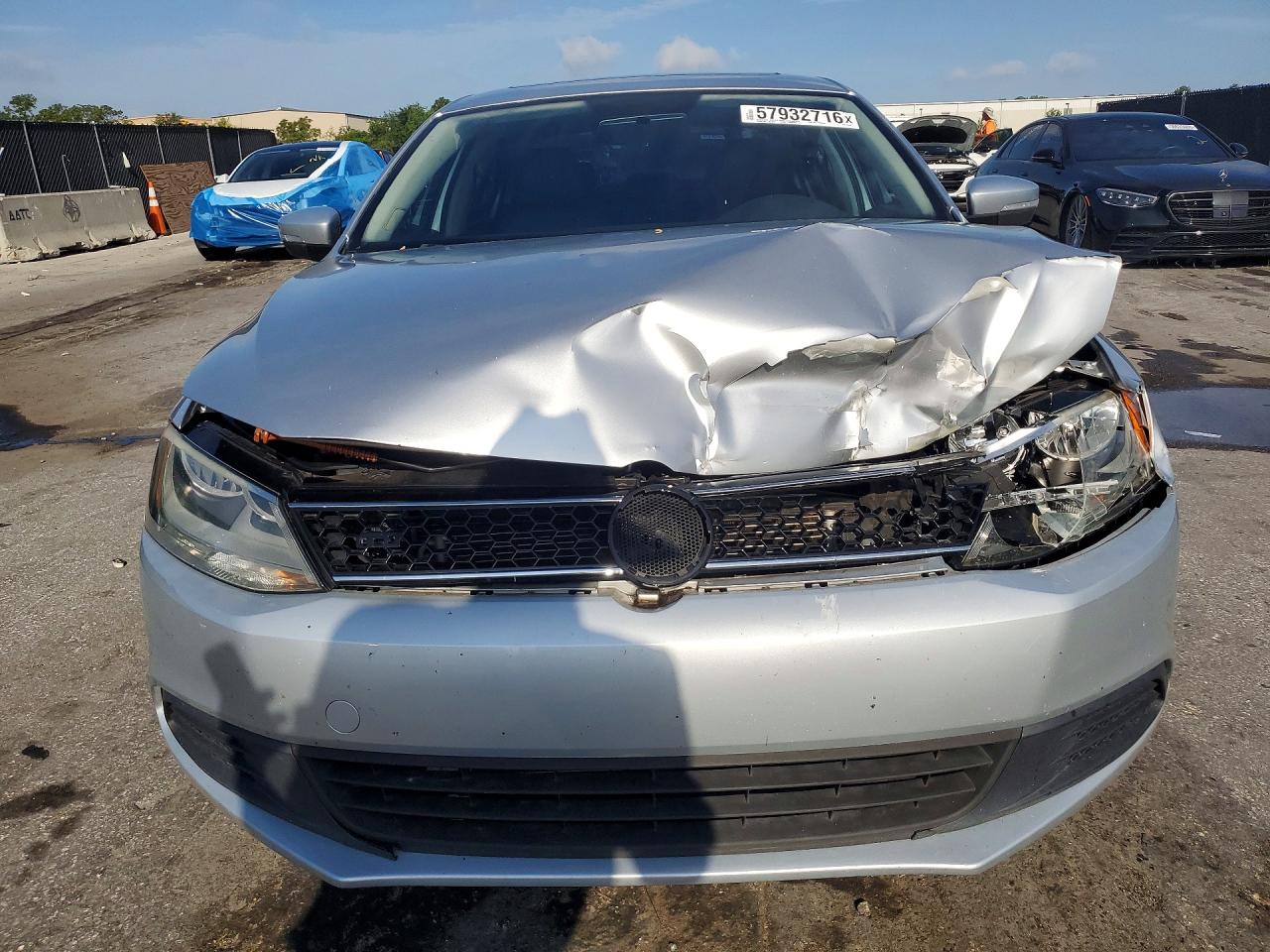 2011 Volkswagen Jetta Se Серебряный vin: 3VWDX7AJ4BM315720
