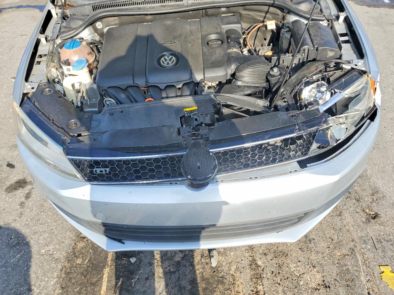 2011 Volkswagen Jetta Se Серебряный vin: 3VWDX7AJ4BM315720