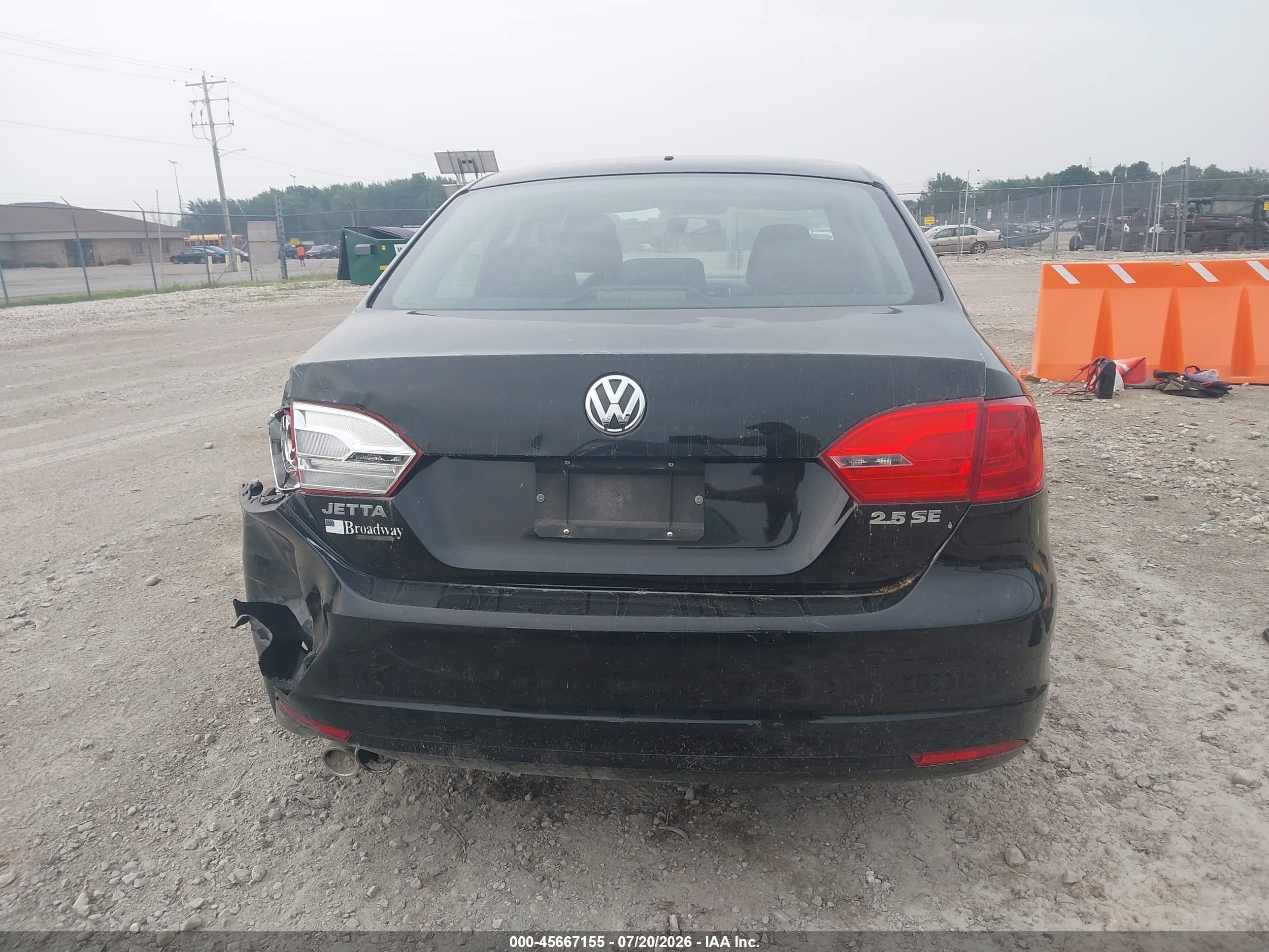 2011 Volkswagen Jetta 2.5l Se Черный vin: 3VWDX7AJ4BM330444