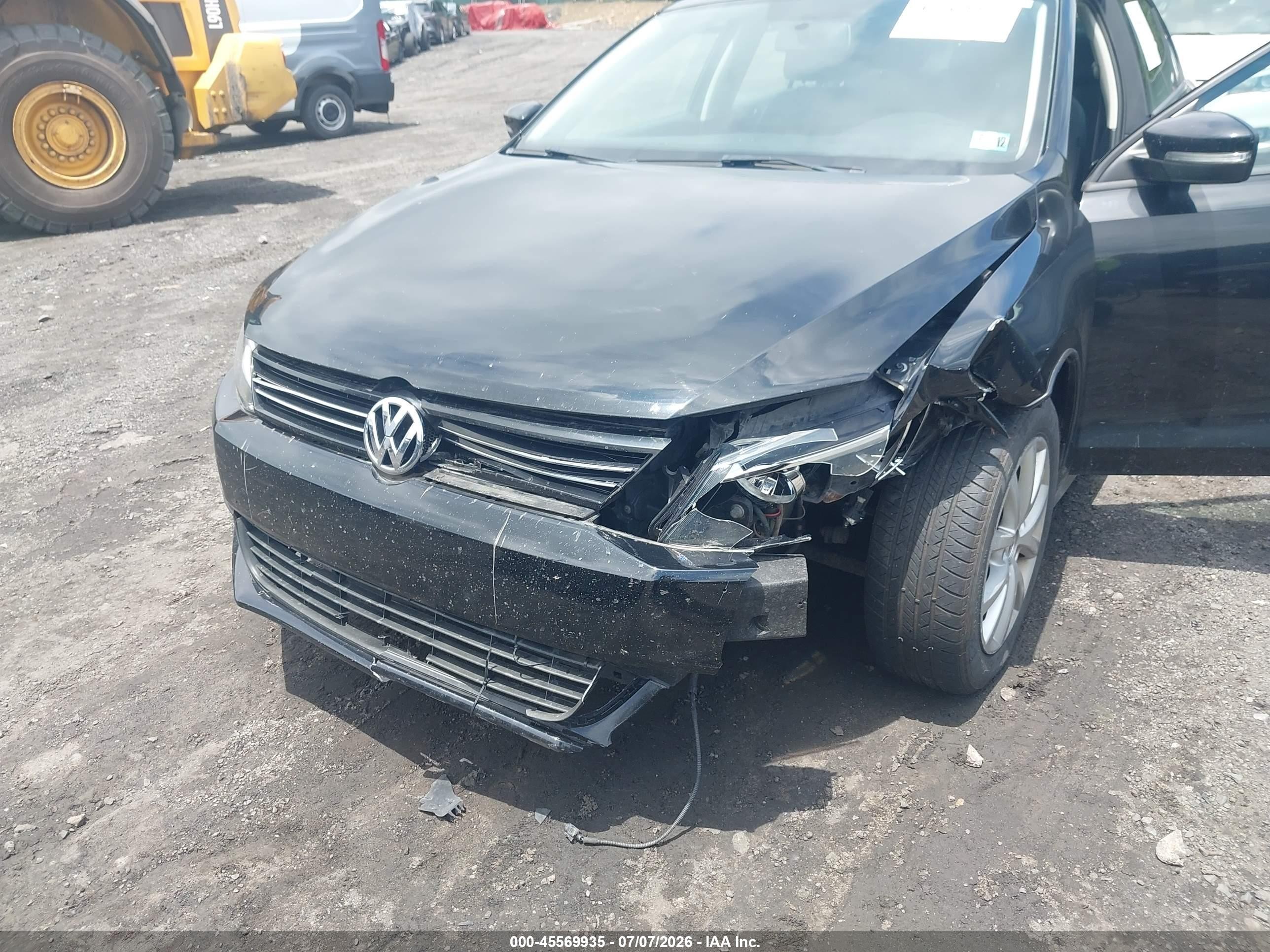 2011 Volkswagen Jetta 2.5l Se Black vin: 3VWDX7AJ4BM365159