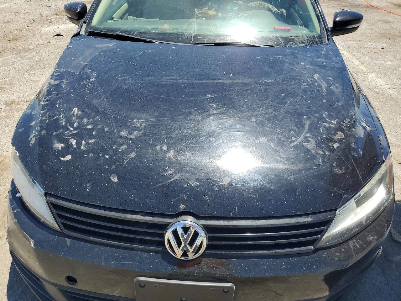2011 Volkswagen Jetta Se Black vin: 3VWDX7AJ4BM382933