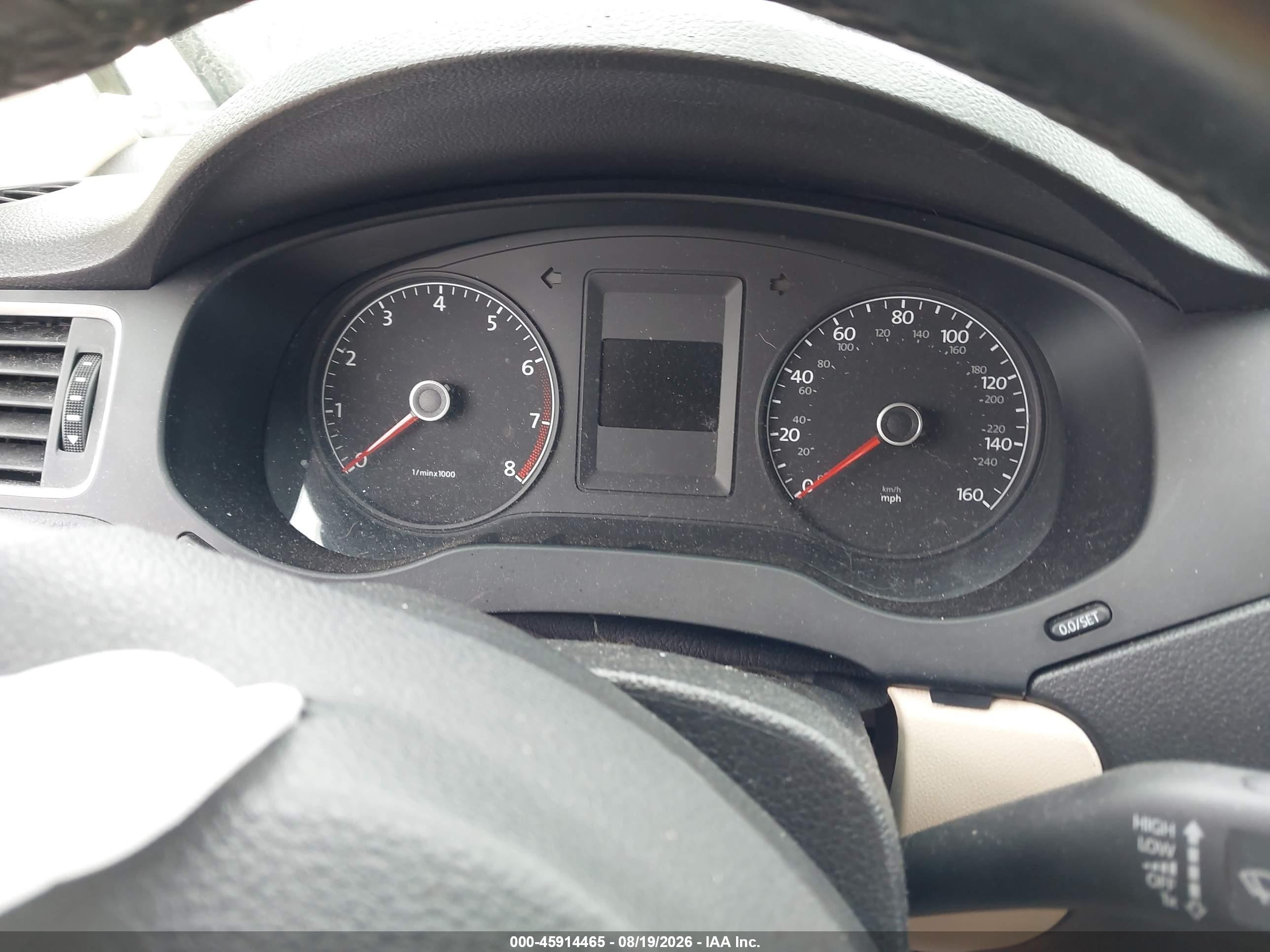 2011 Volkswagen Jetta 2.5l Se White vin: 3VWDX7AJ4BM386593