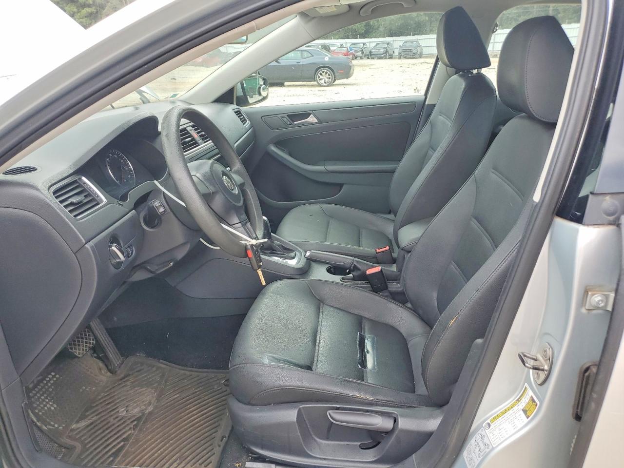 2012 Volkswagen Jetta Se Silver vin: 3VWDX7AJ4CM420050