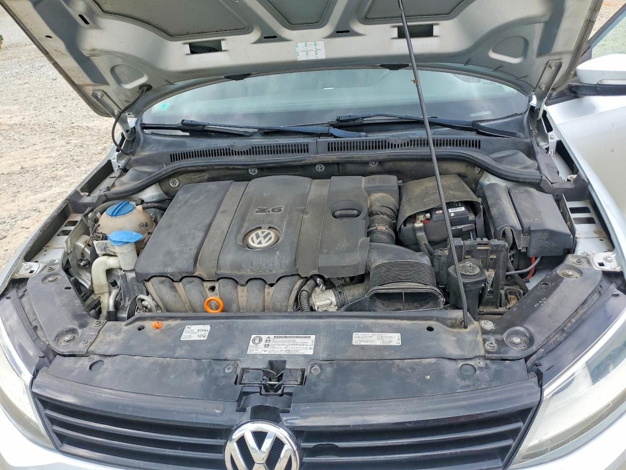 2012 Volkswagen Jetta Se Silver vin: 3VWDX7AJ4CM420050
