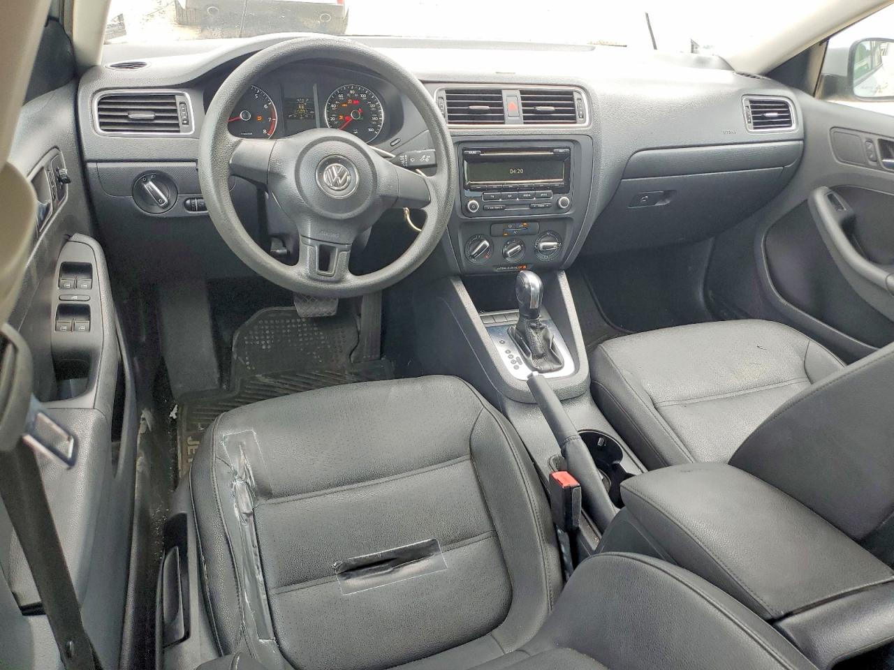 2012 Volkswagen Jetta Se Silver vin: 3VWDX7AJ4CM420050