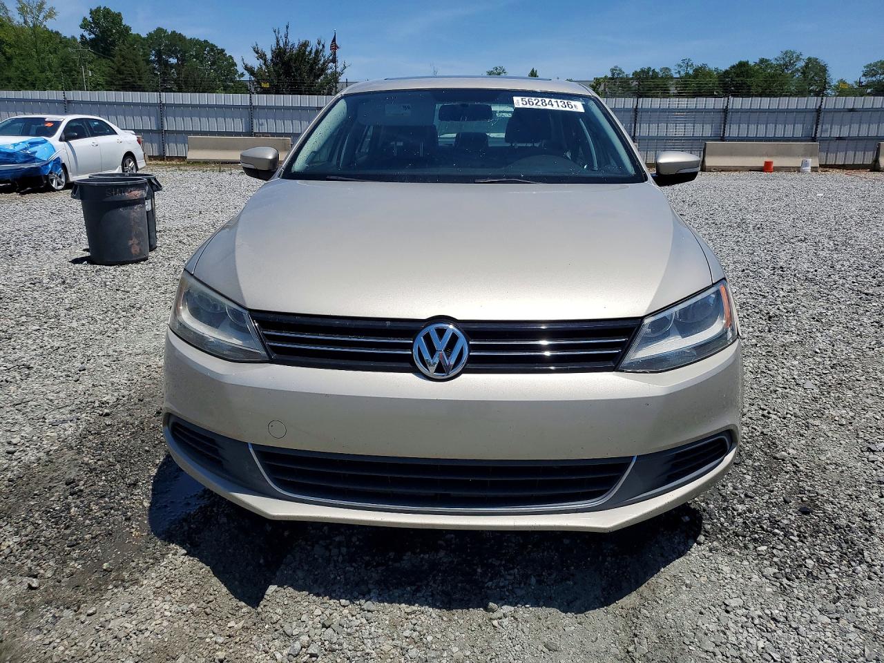 2013 Volkswagen Jetta Se Beige vin: 3VWDX7AJ4DM234672