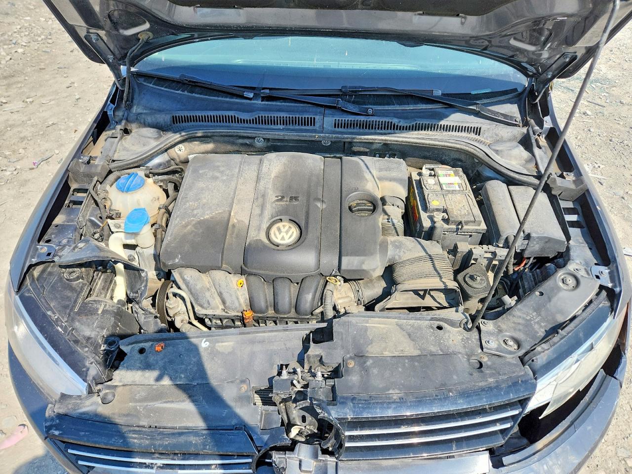 2013 Volkswagen Jetta Se Gray vin: 3VWDX7AJ4DM357856