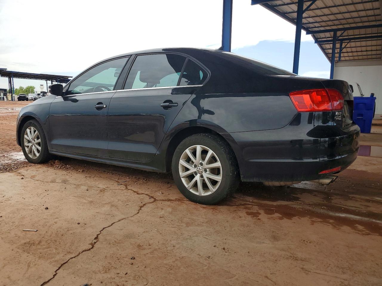 2013 Volkswagen Jetta Se Black vin: 3VWDX7AJ4DM362295