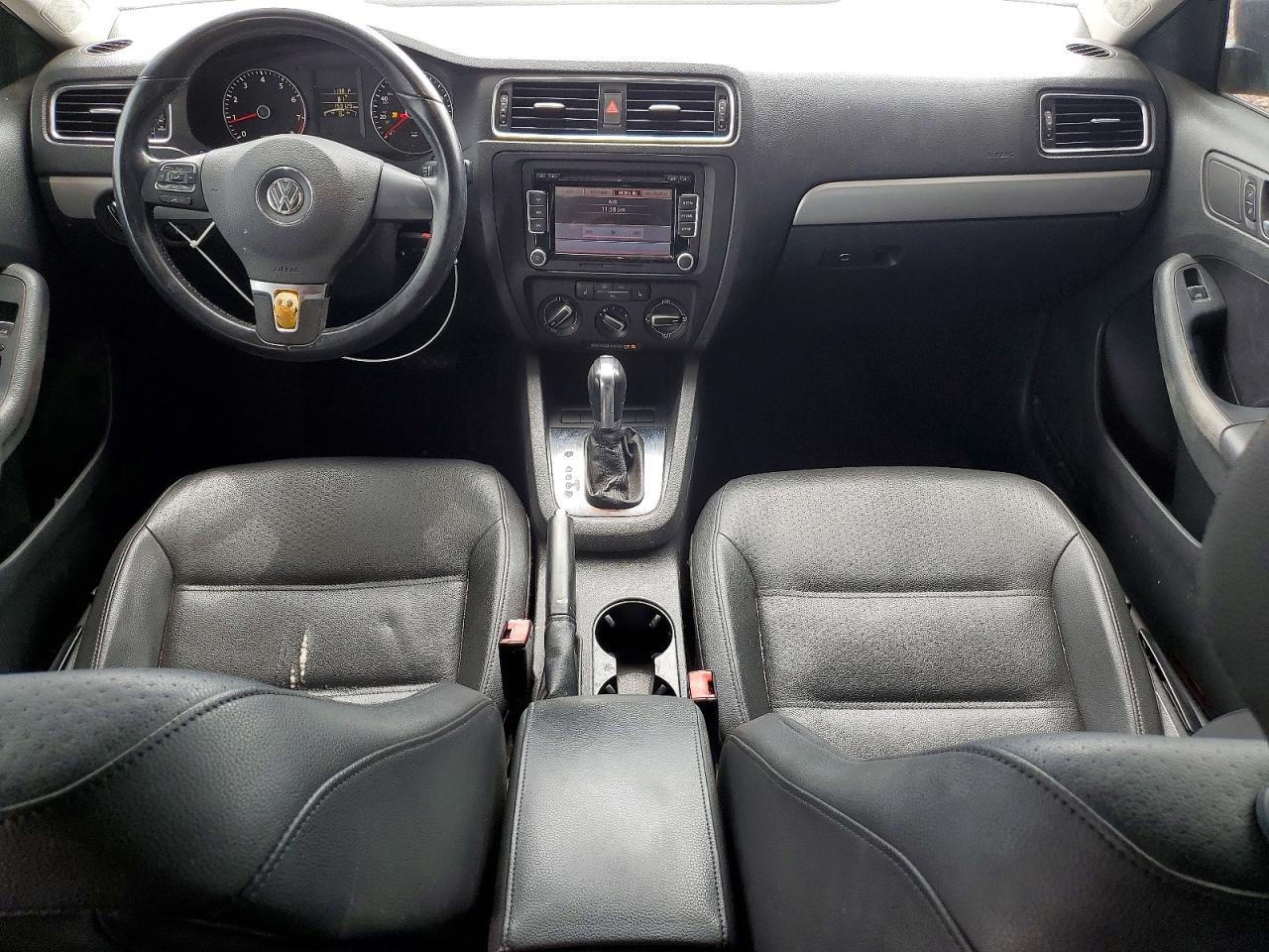 2013 Volkswagen Jetta Se Black vin: 3VWDX7AJ4DM362295