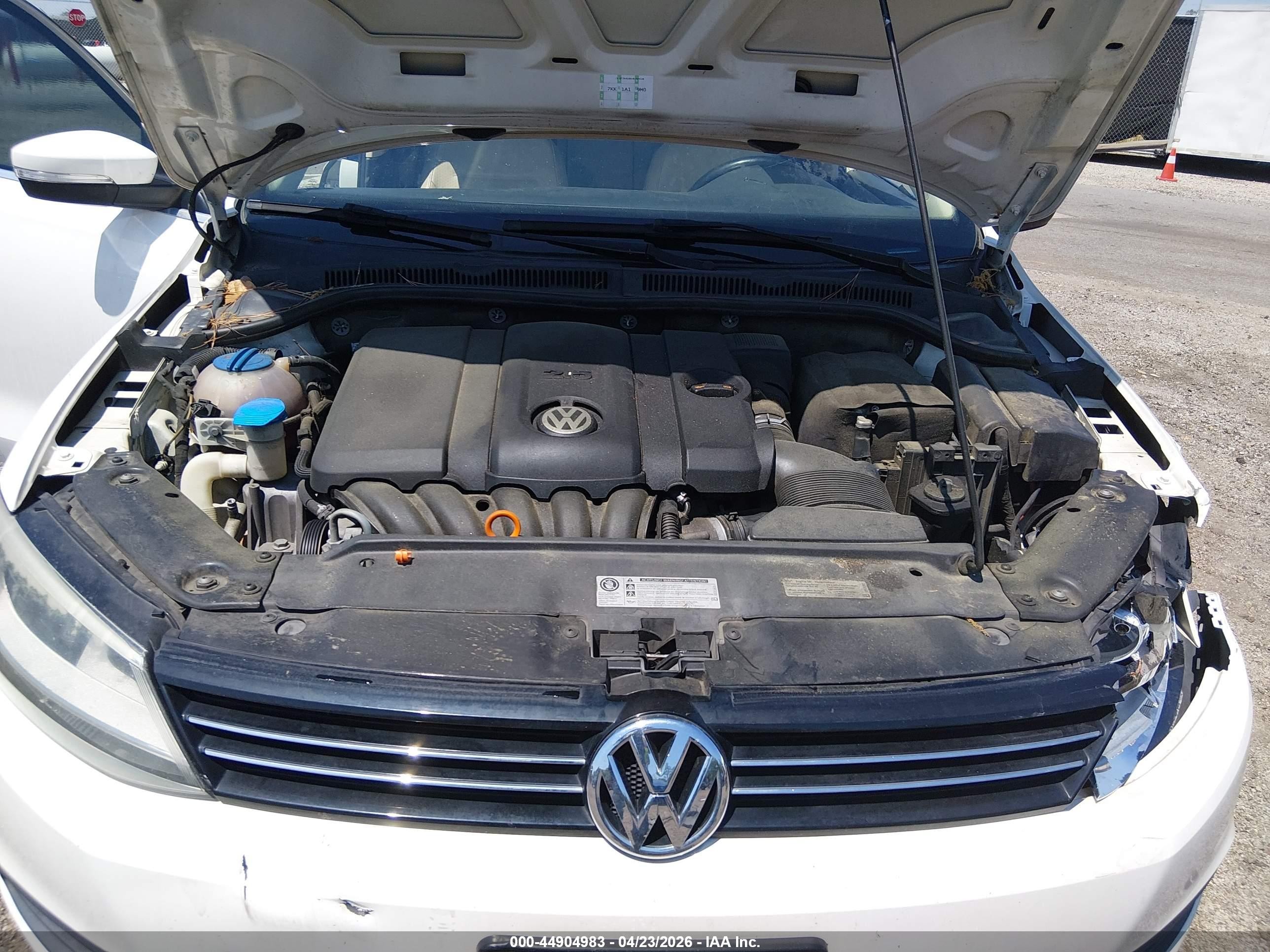 2013 Volkswagen Jetta Se Белый vin: 3VWDX7AJ4DM365102