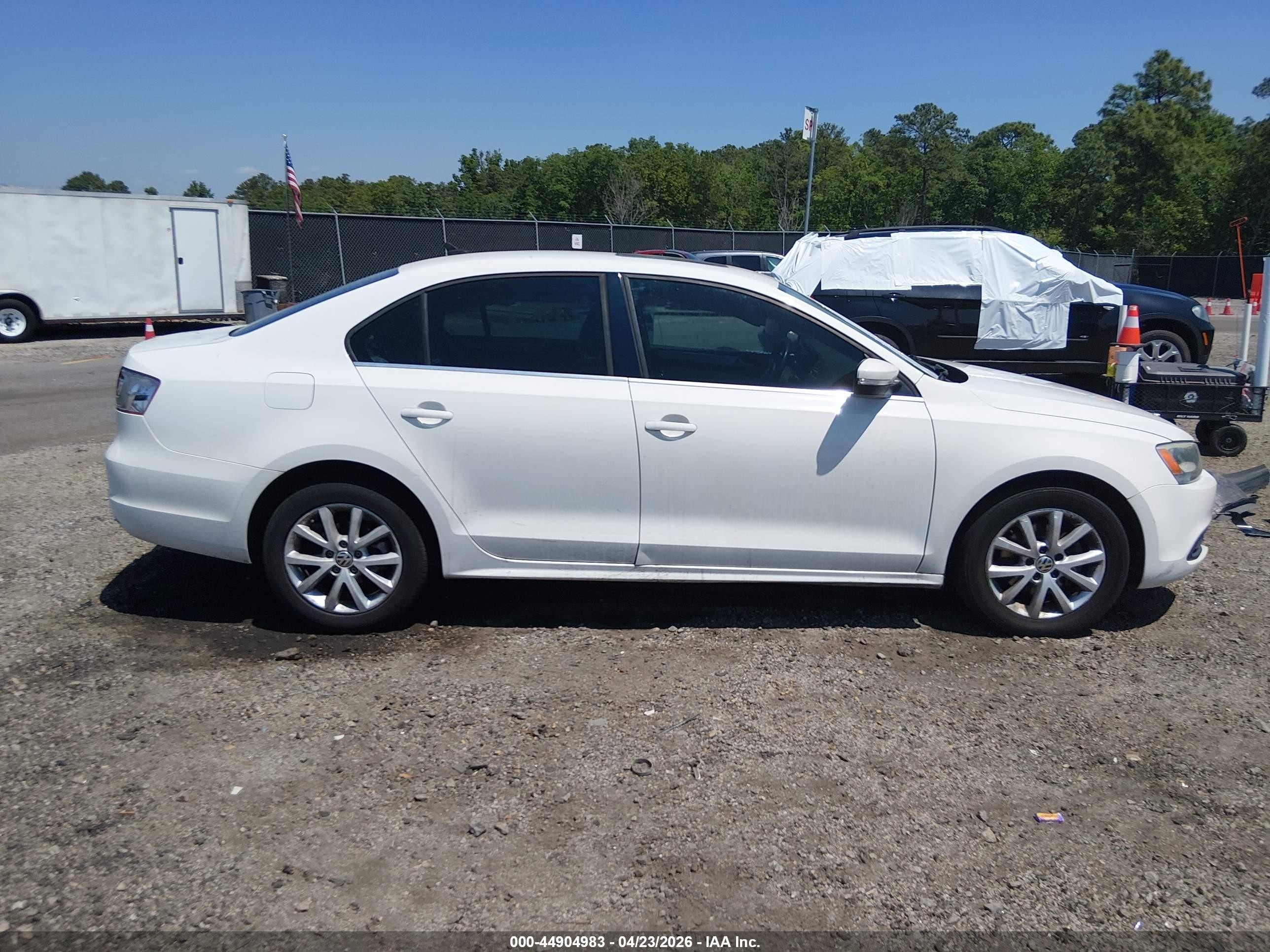 2013 Volkswagen Jetta Se Белый vin: 3VWDX7AJ4DM365102