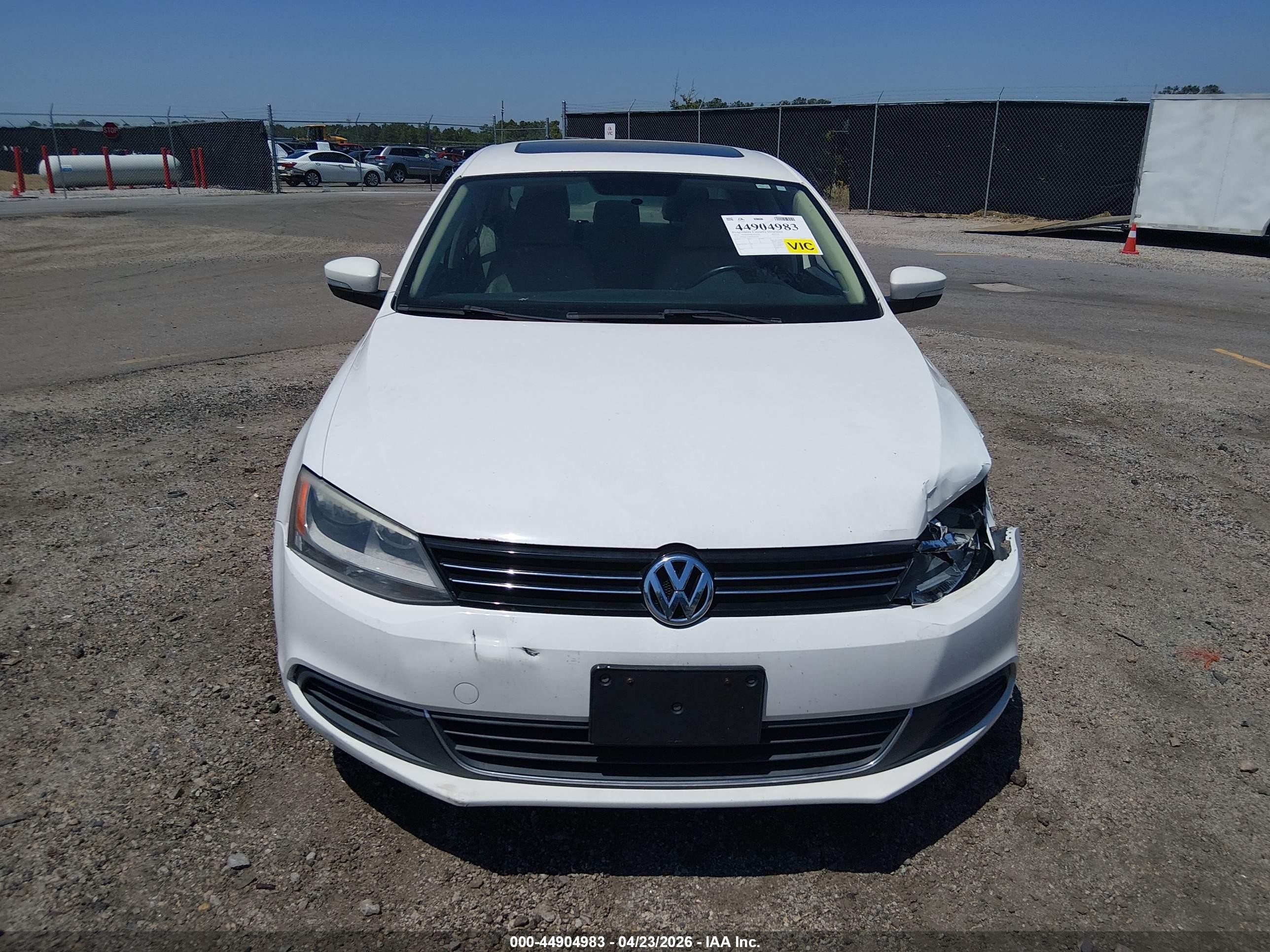 2013 Volkswagen Jetta Se Белый vin: 3VWDX7AJ4DM365102