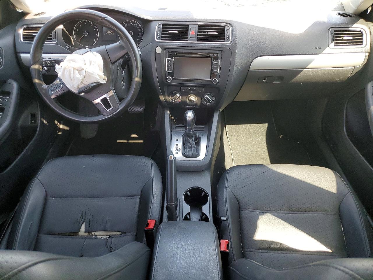2013 Volkswagen Jetta Se Black vin: 3VWDX7AJ4DM410717